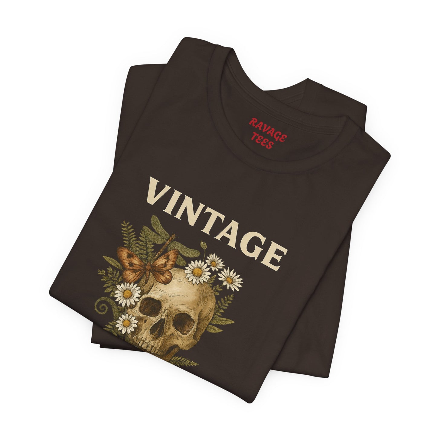 Vintage Skull Graphic Tee, Unisex Skull Shirt, Alternative Fashion, Edgy Vintage T-Shirt, Casual Streetwear Tee, Gift for Him/Her