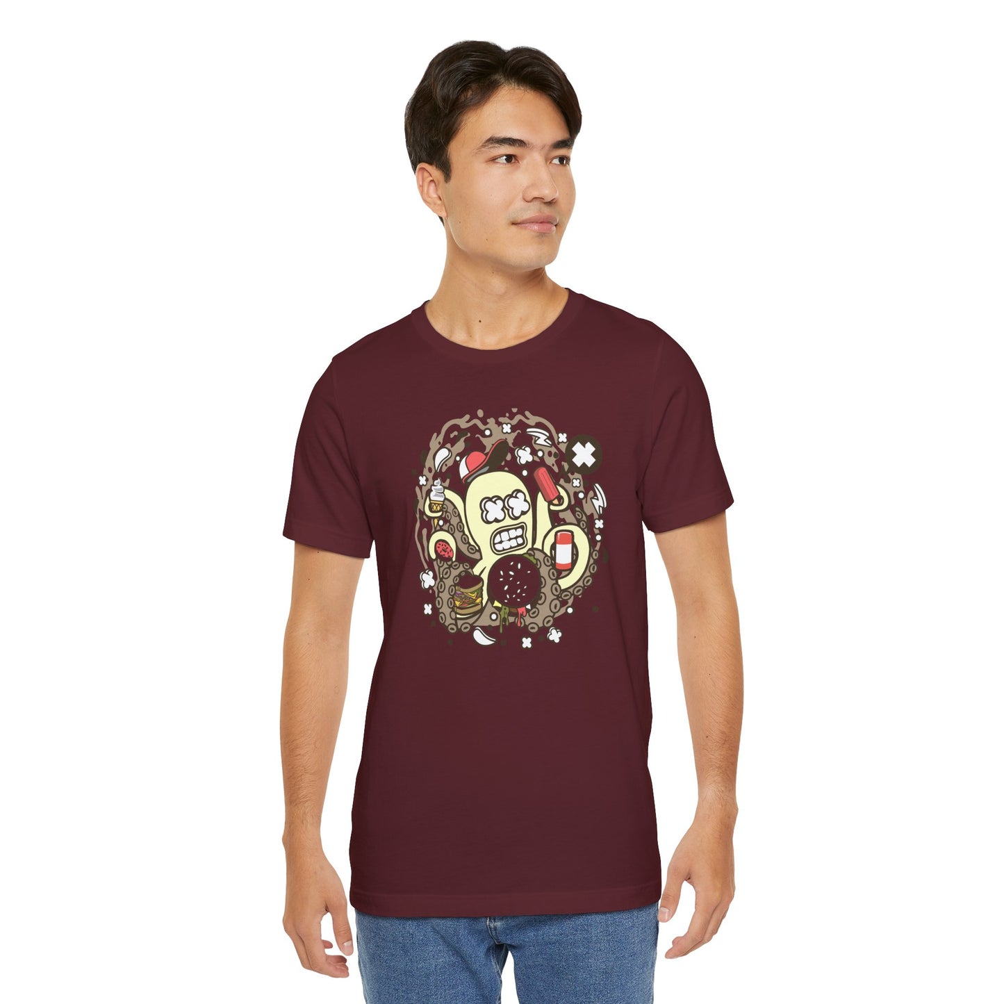 Junk Food Octopus Tee