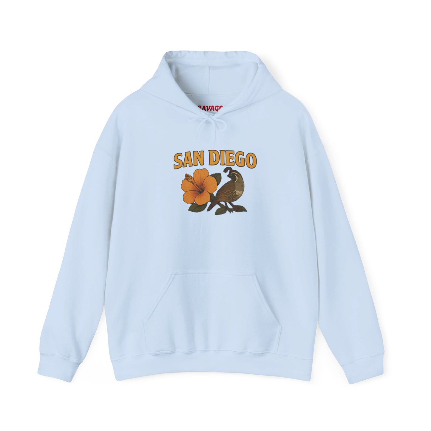SAN DIEGO Unisex Hoodie – Cozy Sweatshirt, Casual Travel Souvenir, Relaxed Streetwear Gift for Nature & City Lovers