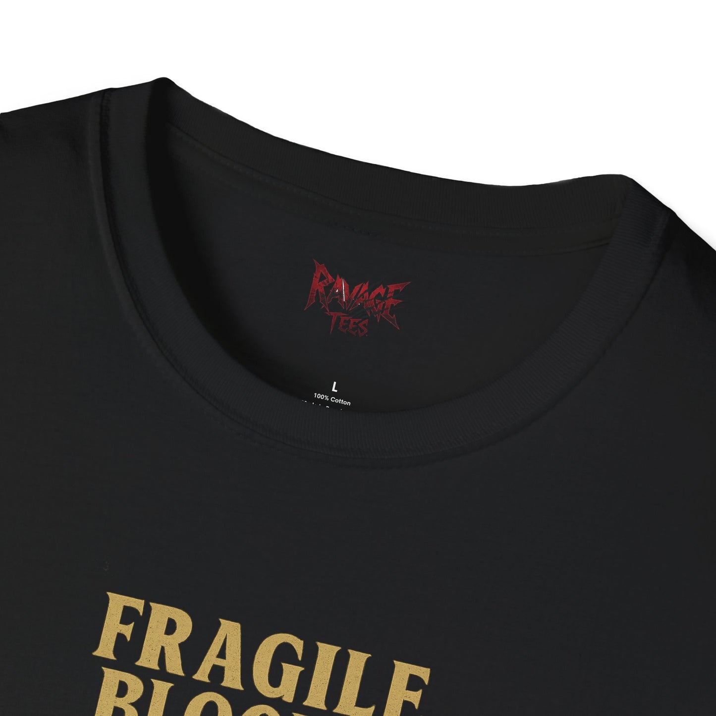 FRAGILE BLOOM FATAL TOUCH Graphic T-Shirt – Unisex Tee | Eco-Friendly Nature Shirt for Summer Style, Casual Wear & Gifts for Nature Lovers