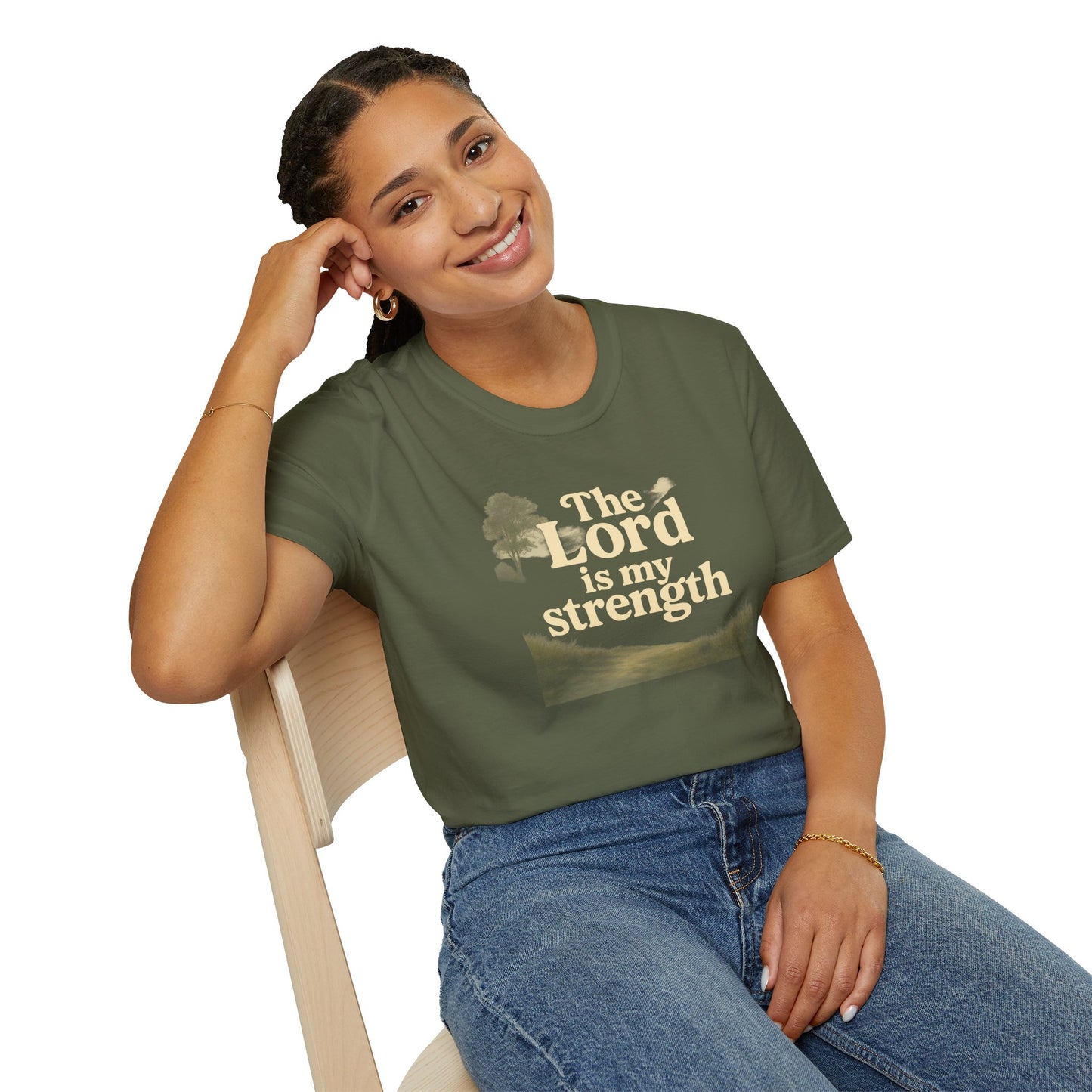 Inspirational Christian T-Shirt, Faith Apparel, Comfortable Graphic Tee, Gift for Believers, Spiritual Casual Wear