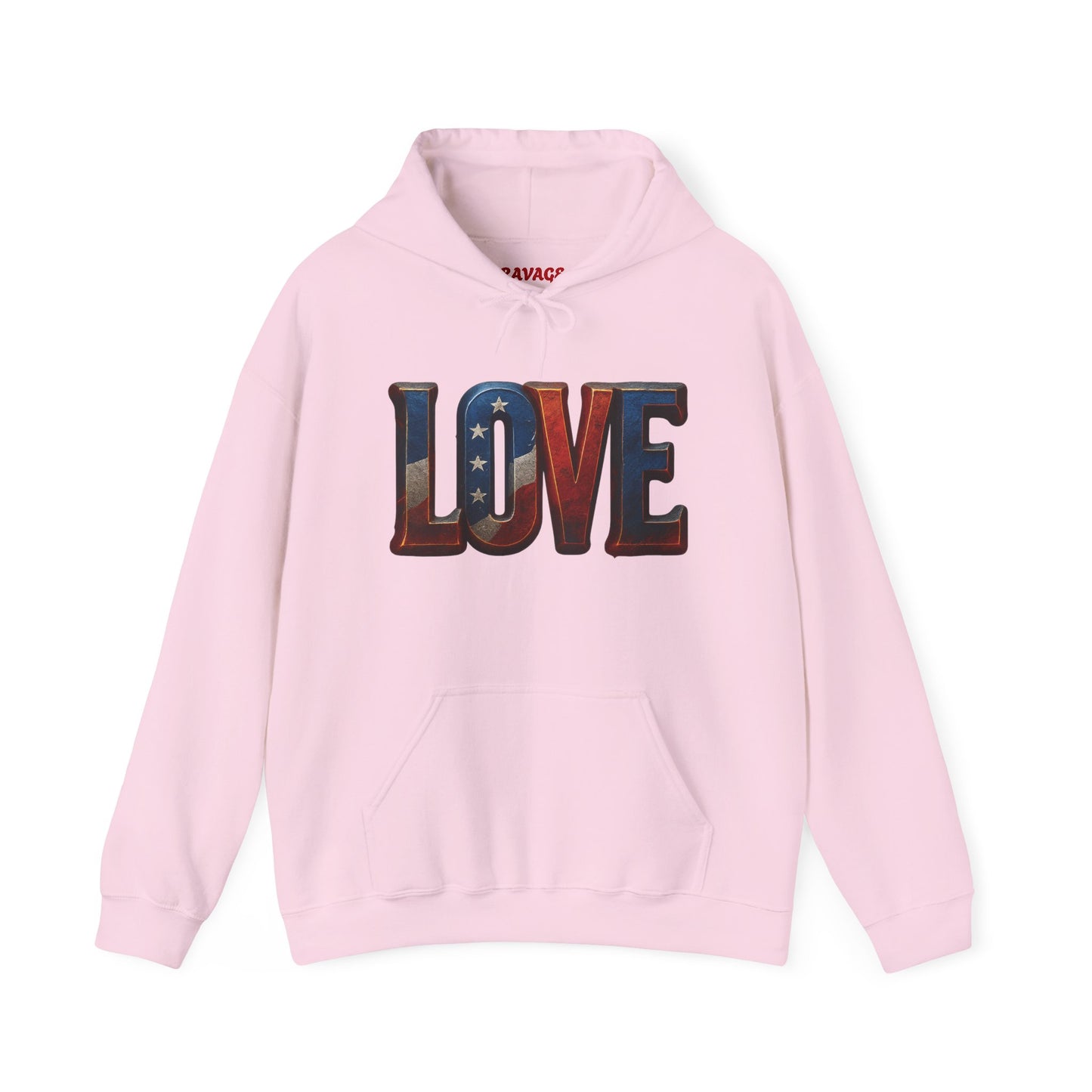 Unisex Hooded Sweatshirt with 'LOVE' Design - Cozy Gift for Friends, Valentine's Day, Casual Wear, Relaxation, Everyday Use