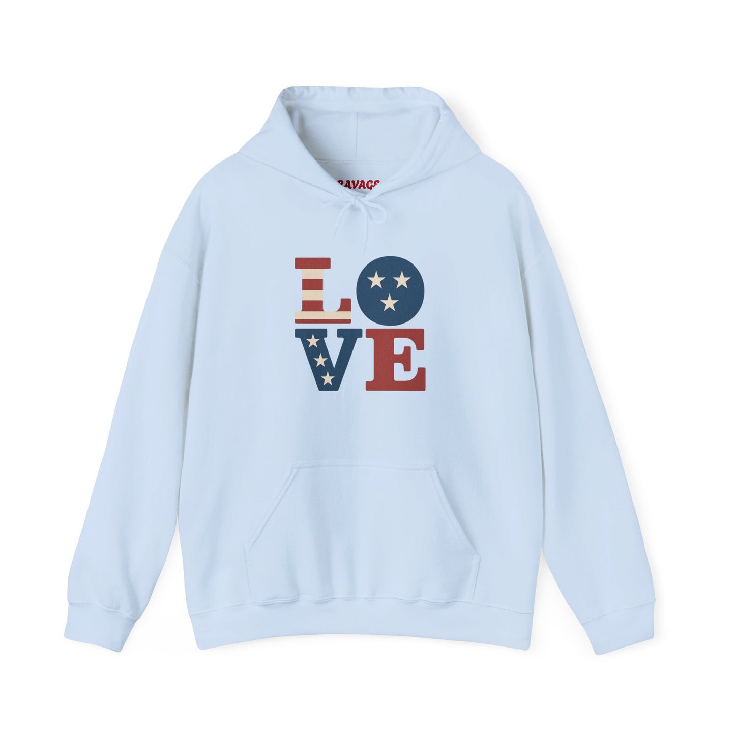 Unisex Hooded Sweatshirt with 'LOVE' Design - Cozy Gift for Friends, Valentine's Day, Casual Wear, Relaxation, Everyday Use