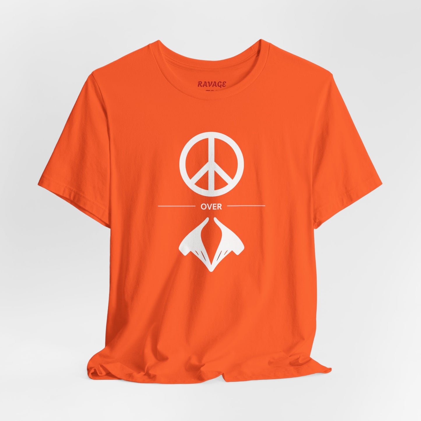Peace Sign Unisex Jersey Tee, Casual Wear, Gift for Friends, Summer Fashion, Festival Outfit, Eco-Friendly Apparel