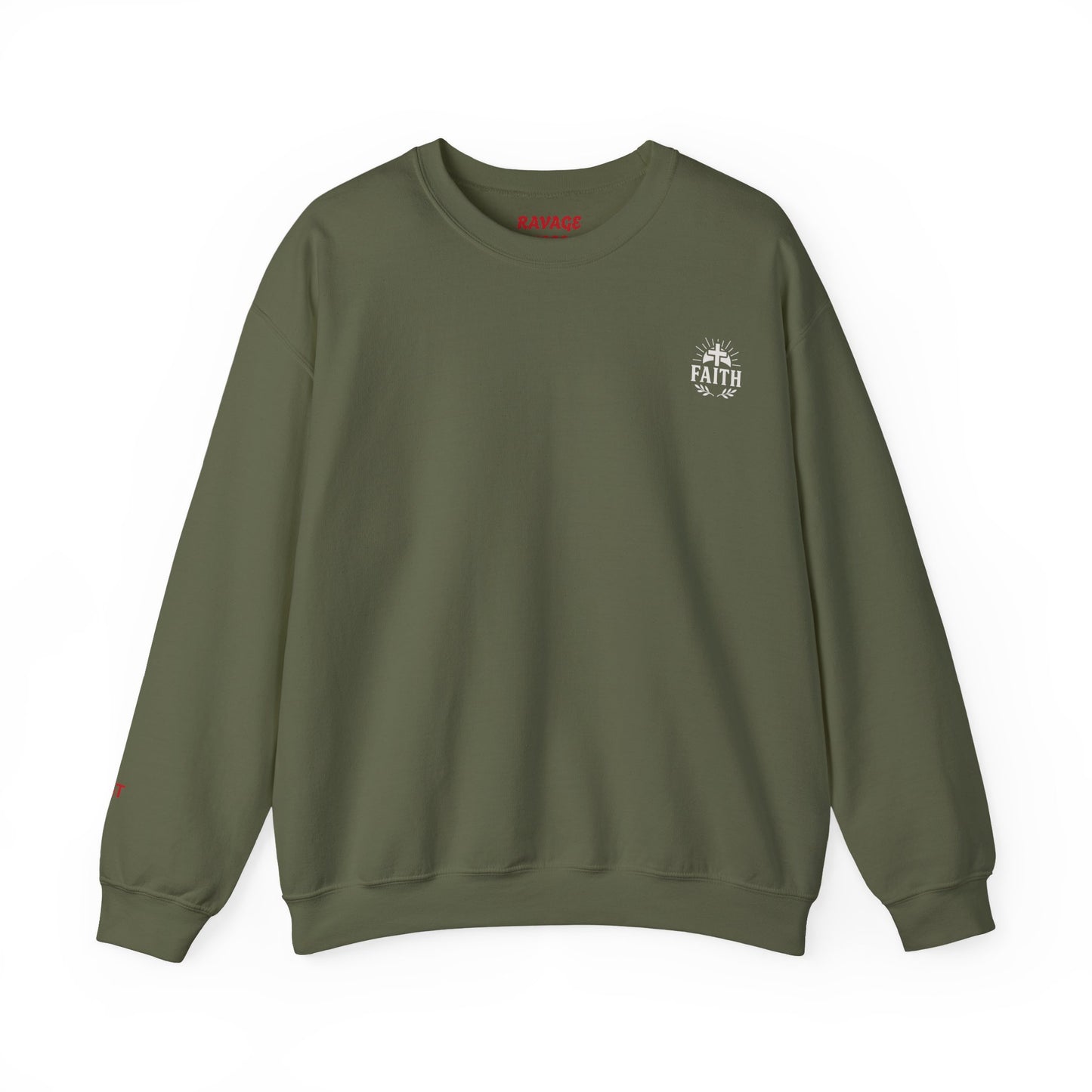 Pray First Worry Never Faith & Prayer Sweatshirt - Unisex Crewneck