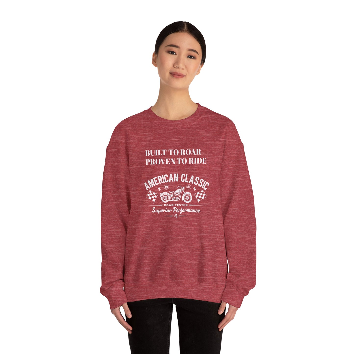 American Classic Cozy Unisex Sweatshirt for All Seasons, Casual Wear