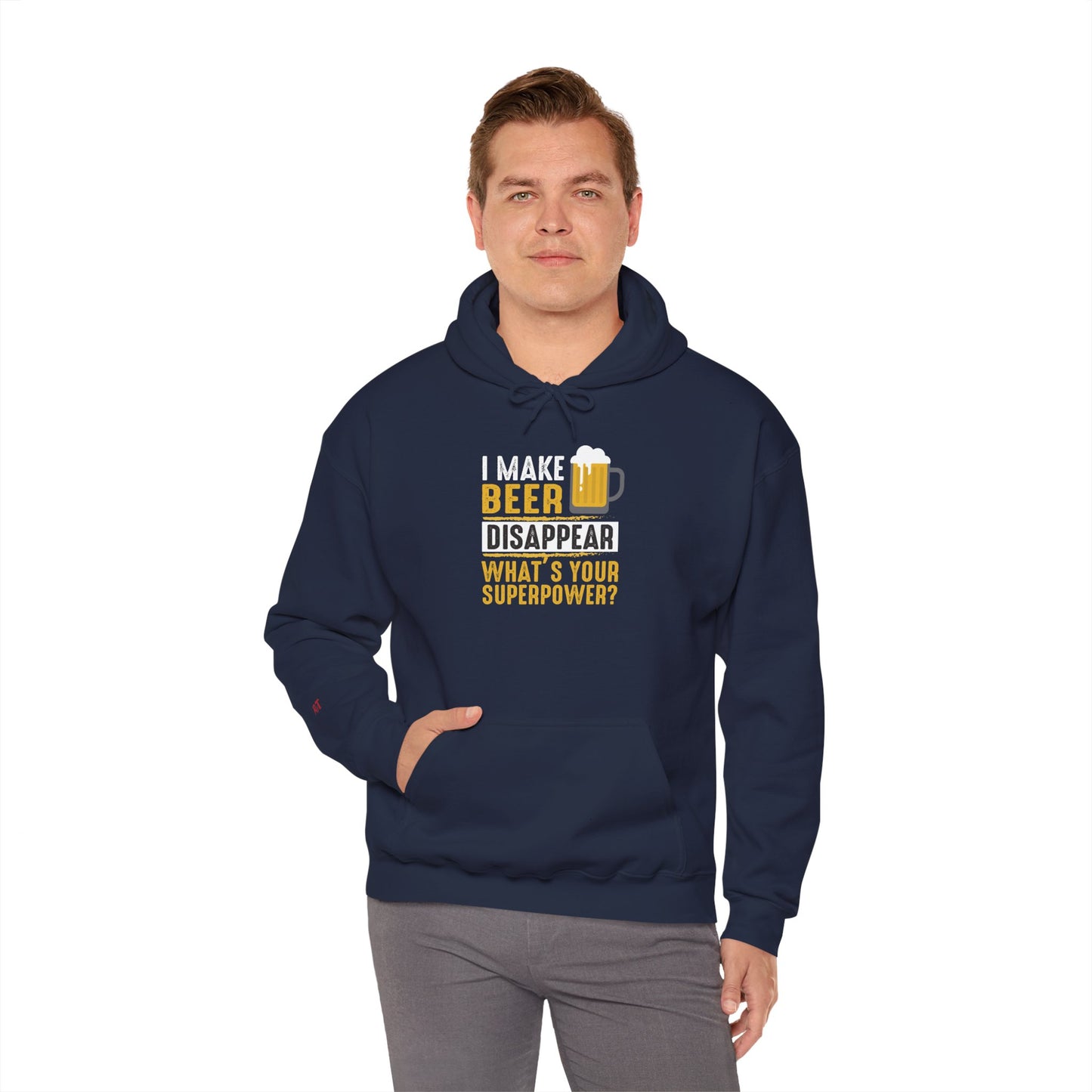 I Make Beer Disappear What's Your Superpower Unisex Tee