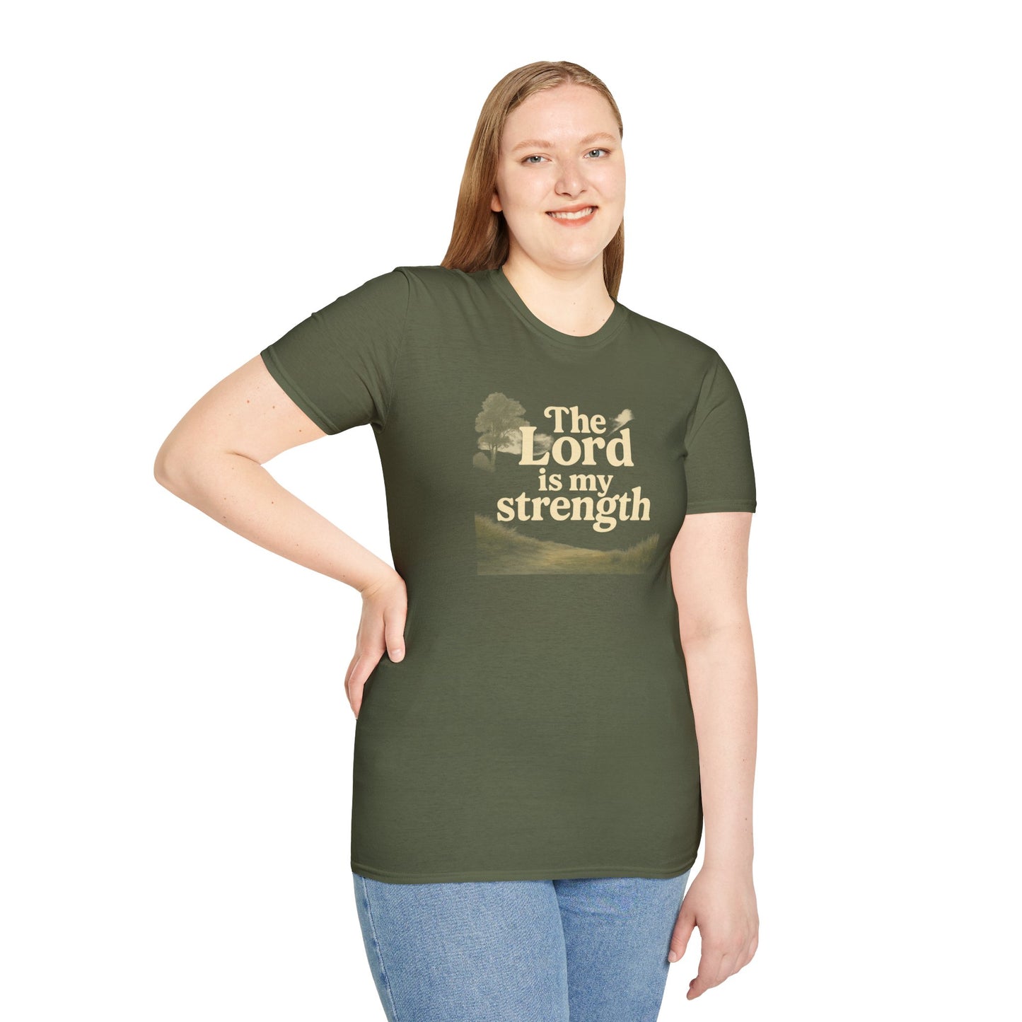 Inspirational Christian T-Shirt, Faith Apparel, Comfortable Graphic Tee, Gift for Believers, Spiritual Casual Wear