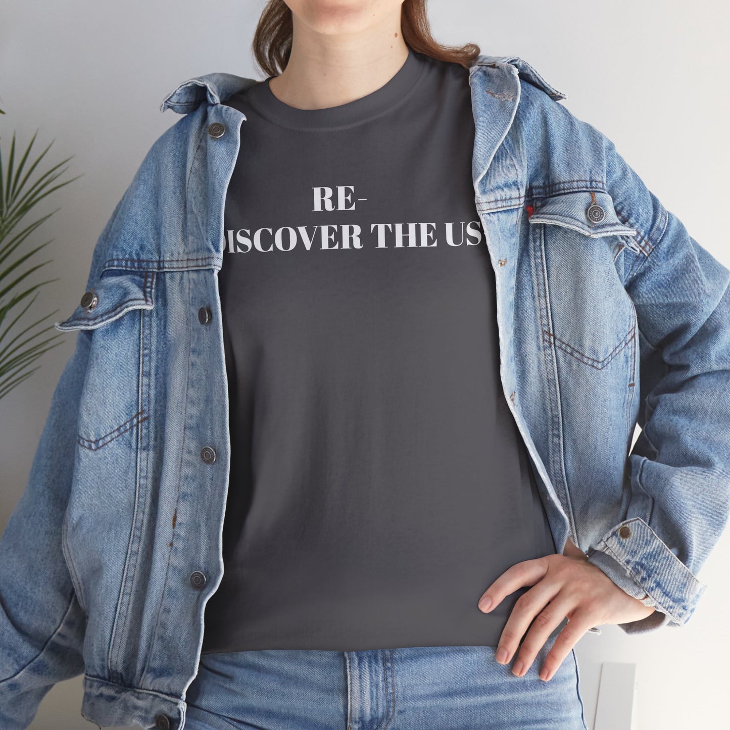 Re-Discover the U.S. Urban Cityscape Tee - Unisex Heavy Cotton Tee