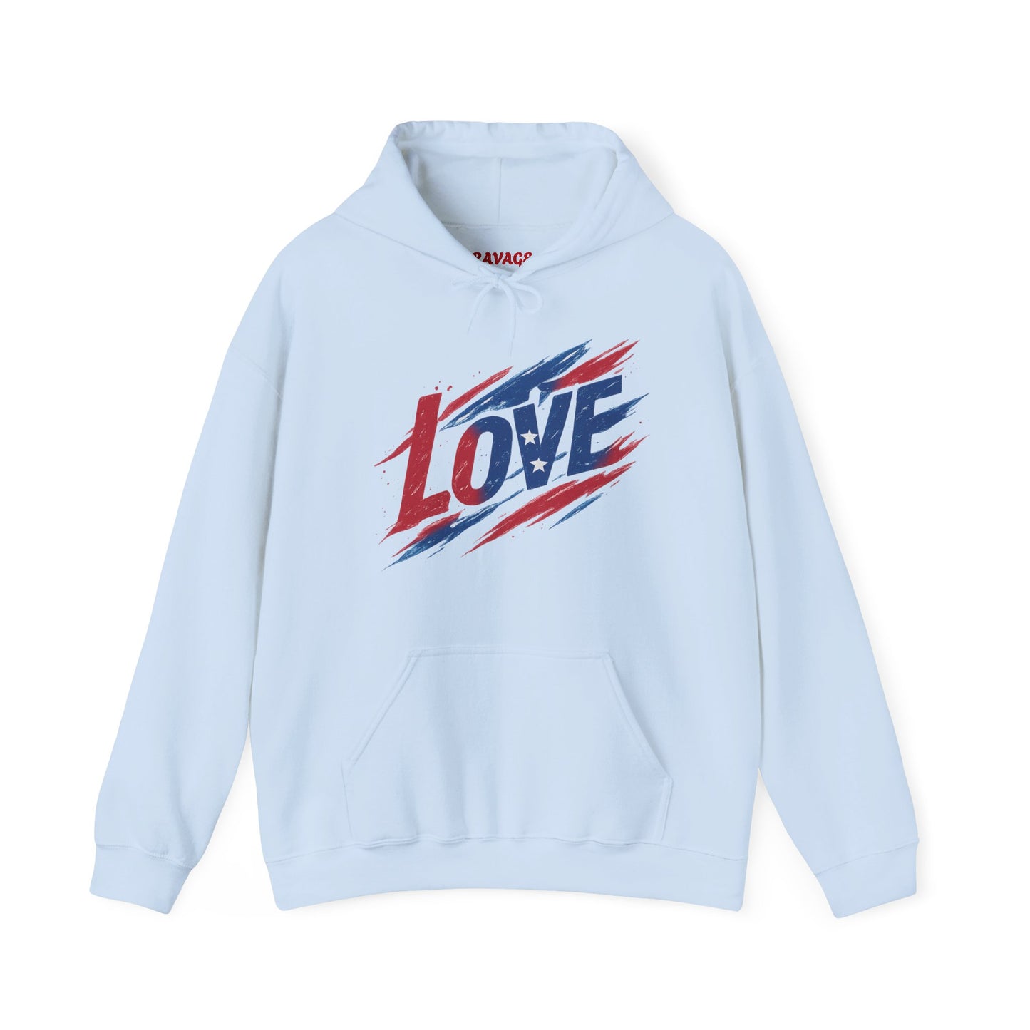 Unisex Hooded Sweatshirt with 'LOVE' Design - Cozy Gift for Friends, Valentine's Day, Casual Wear, Relaxation, Everyday Use