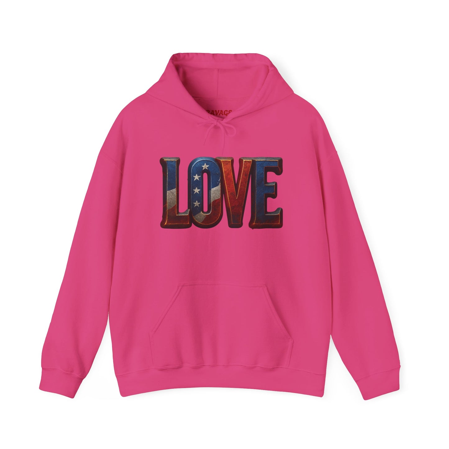 Unisex Hooded Sweatshirt with 'LOVE' Design - Cozy Gift for Friends, Valentine's Day, Casual Wear, Relaxation, Everyday Use