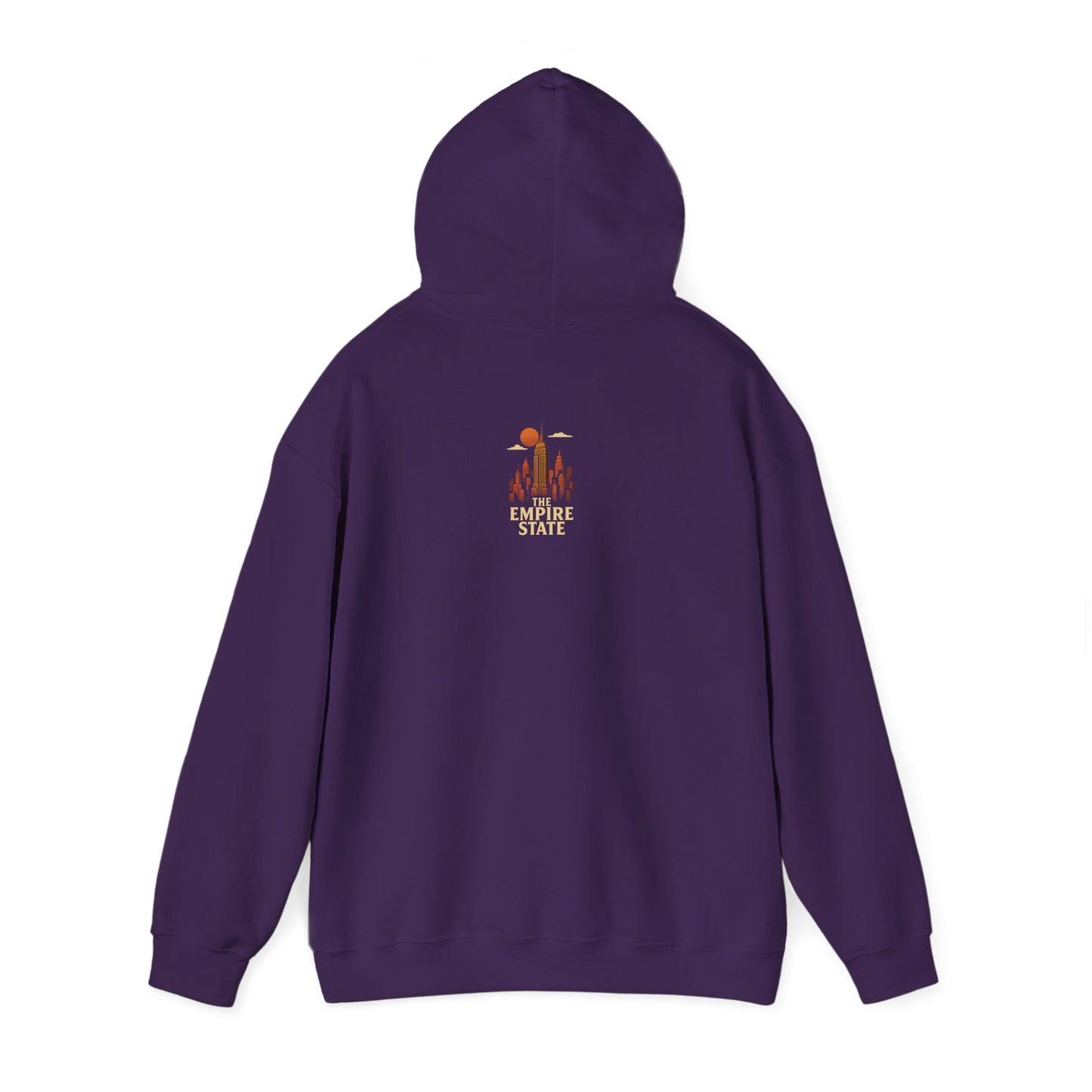 NEW YORK "THE EMPIRE STATE" Unisex Hoodie – Cozy Sweatshirt, Casual Travel Souvenir, Relaxed Streetwear Gift for Nature & City Lovers