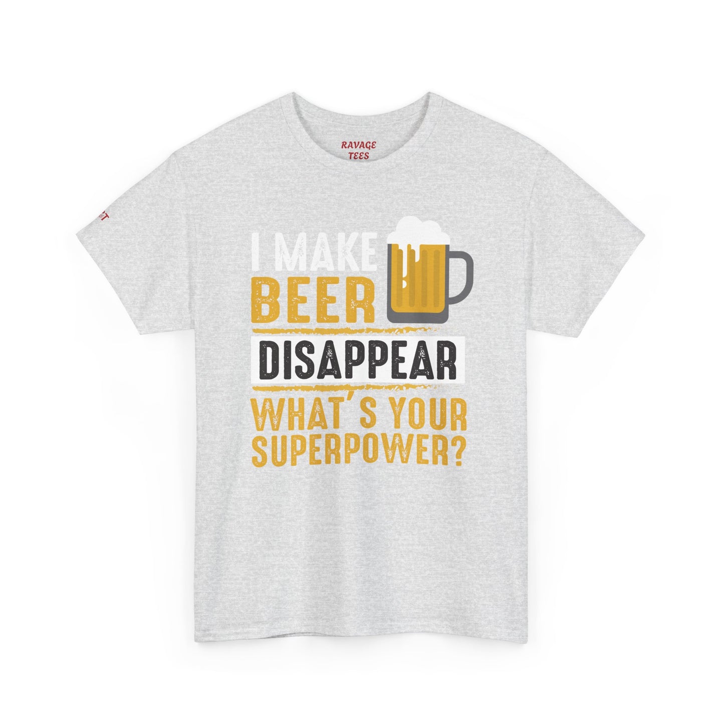 Unisex Beer Superpower Tee | Funny T-Shirt for Beer Lovers