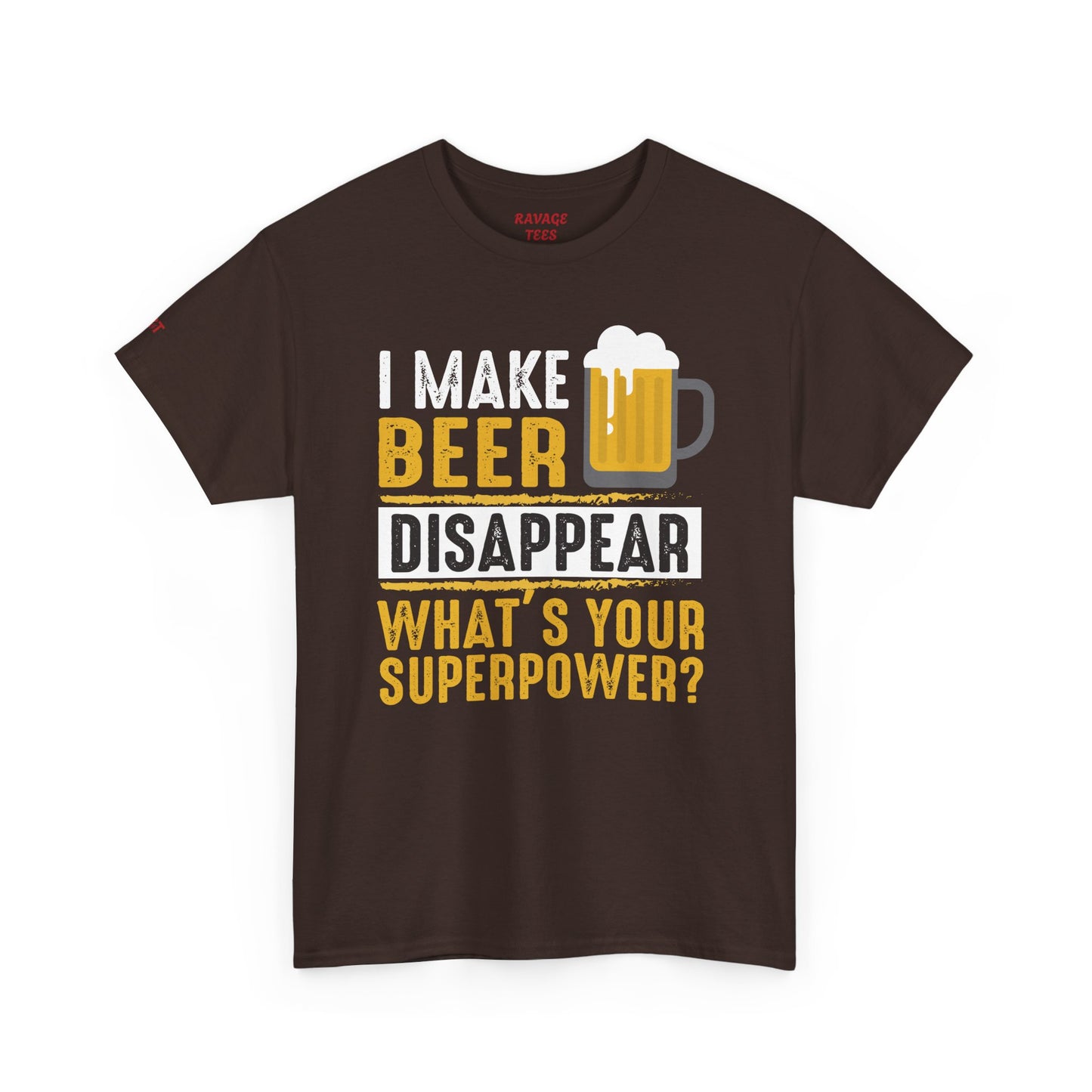 Unisex Beer Superpower Tee | Funny T-Shirt for Beer Lovers