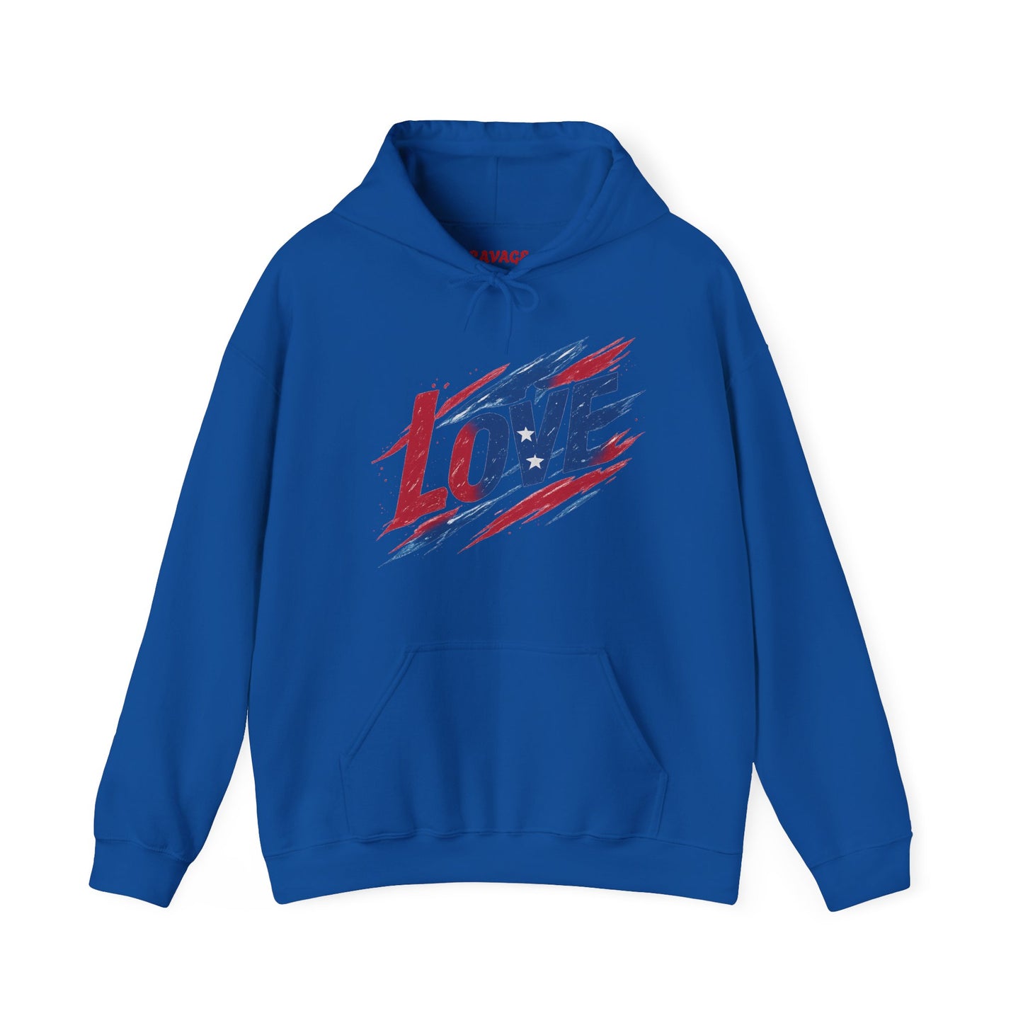 Unisex Hooded Sweatshirt with 'LOVE' Design - Cozy Gift for Friends, Valentine's Day, Casual Wear, Relaxation, Everyday Use
