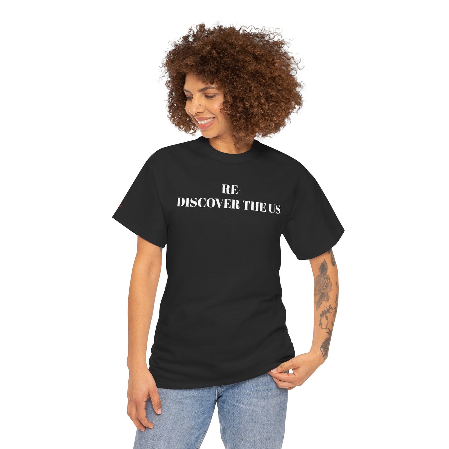 Re-Discover the U.S. Urban Cityscape Tee - Unisex Heavy Cotton Tee