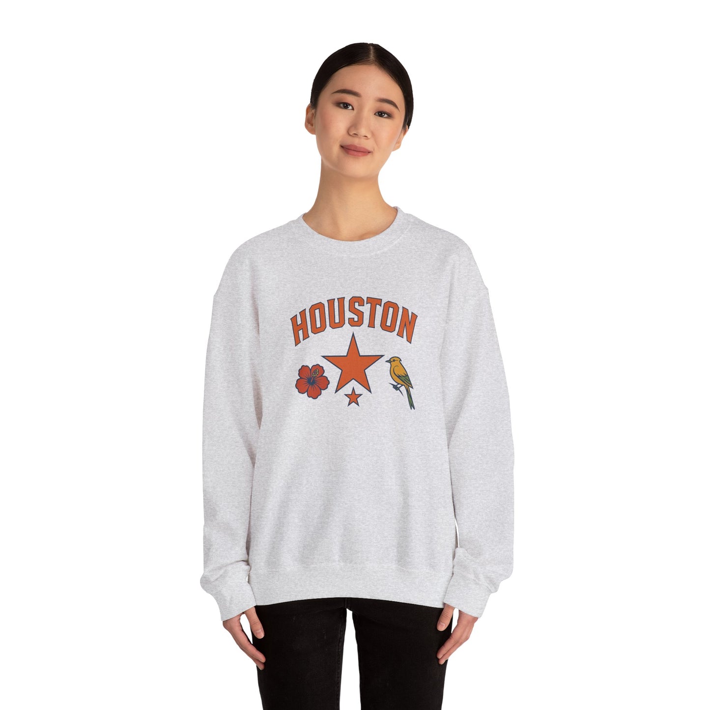 RAVAGE Houston(H-Town) Vibe Unisex Crewneck Sweatshirt