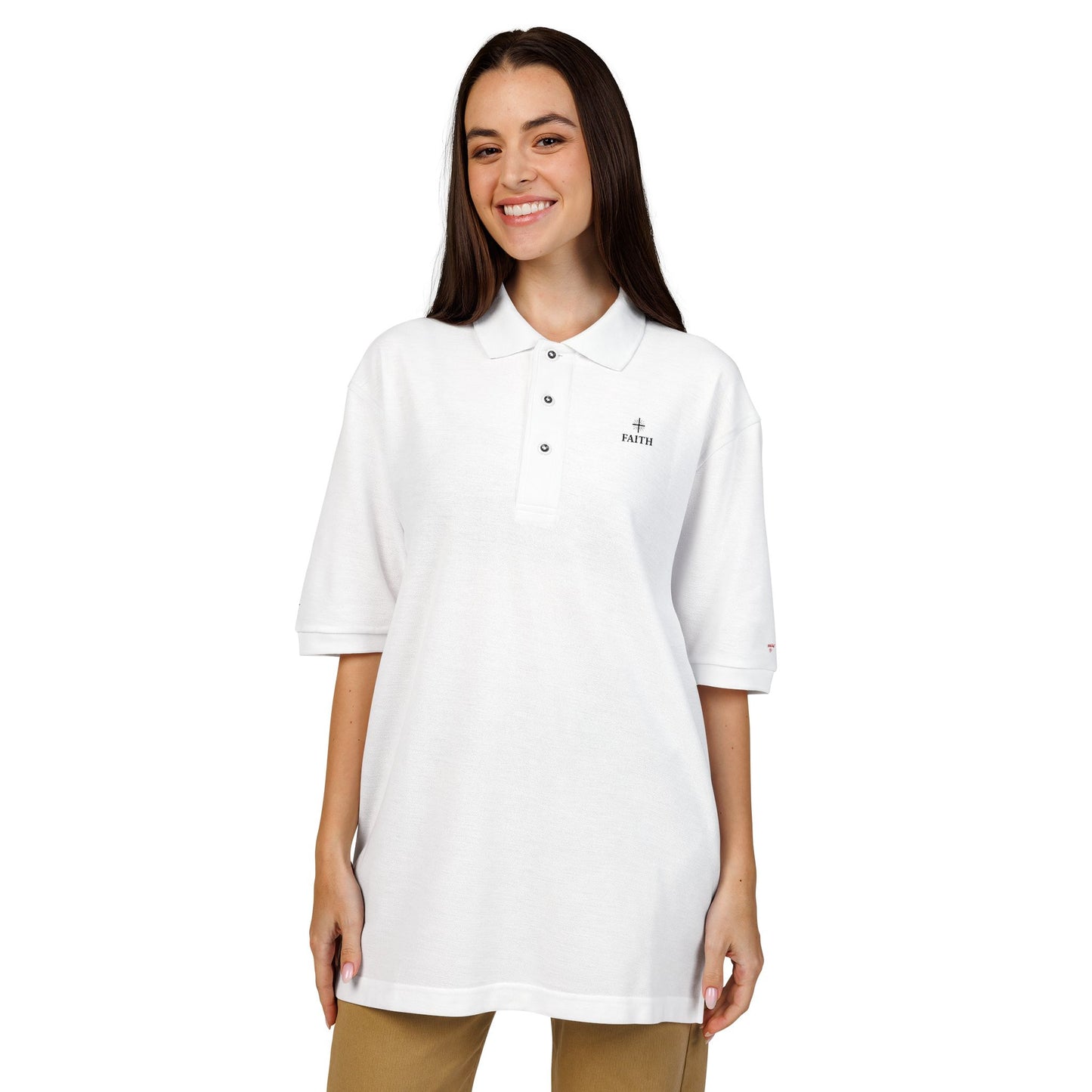 Stylish Unisex Polo Shirt - Embroidered Design, Casual Wear, Gift for Fathers Day, Summer Outfits, Comfortable Everyday Tops