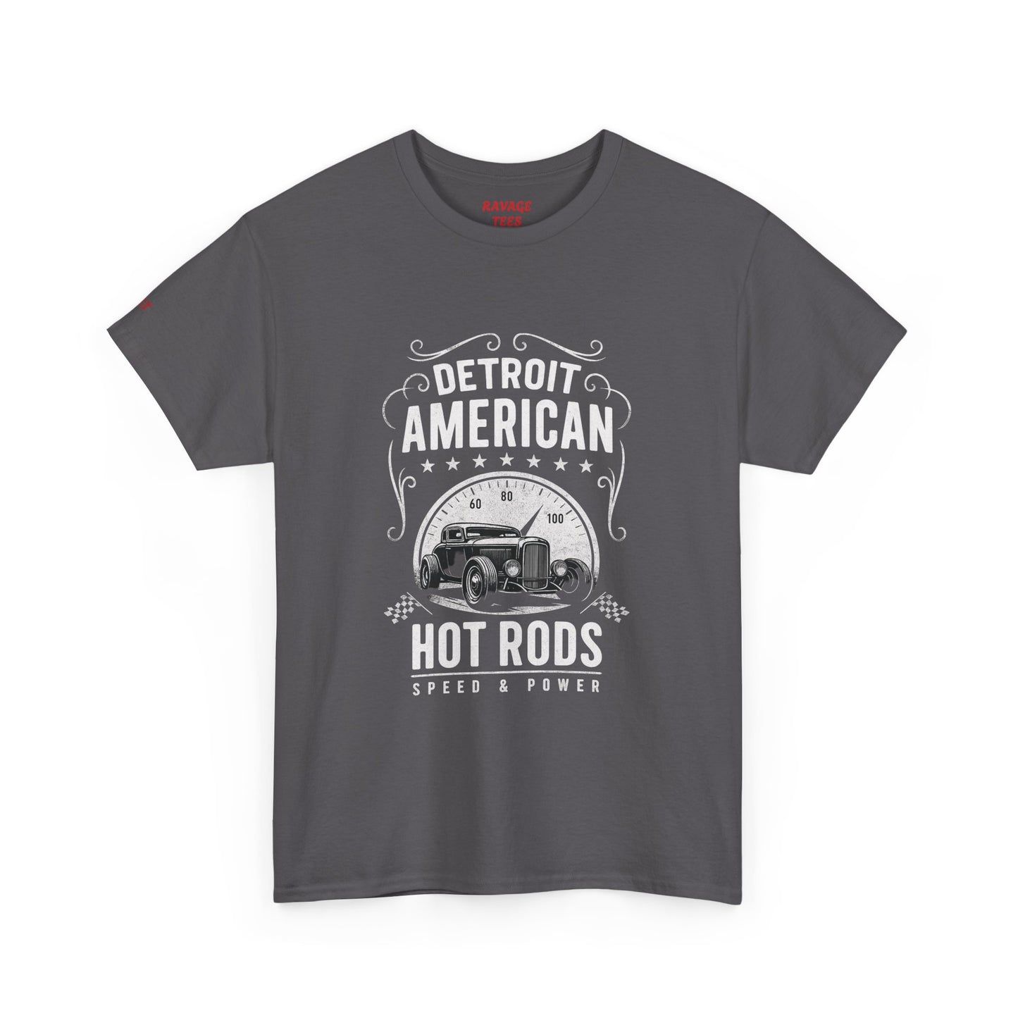 Vintage Hot Rod Unisex Heavy Cotton Tee, Classic Car Shirt