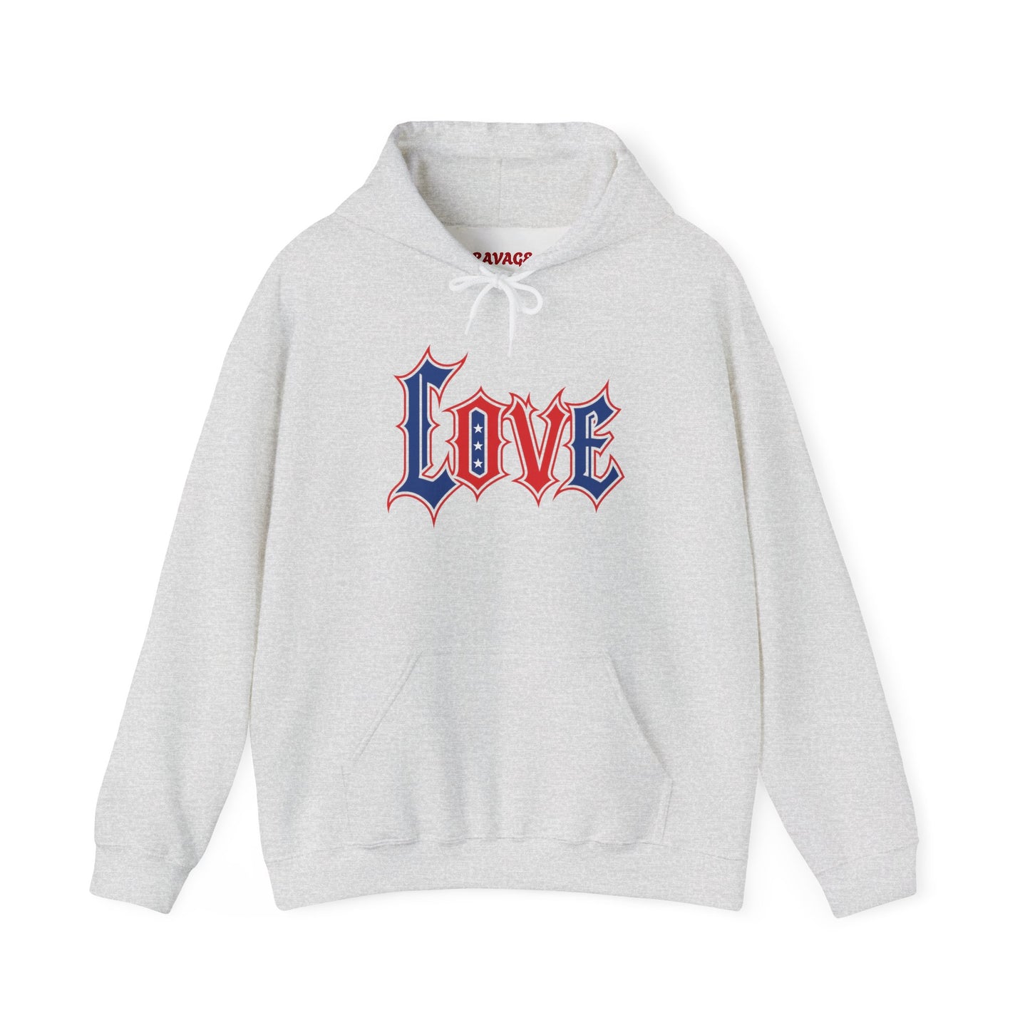 Unisex Hooded Sweatshirt with 'LOVE' Design - Cozy Gift for Friends, Valentine's Day, Casual Wear, Relaxation, Everyday Use