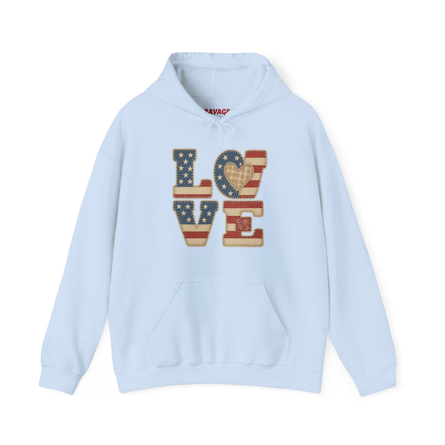 Unisex Hooded Sweatshirt with 'LOVE' Design - Cozy Gift for Friends, Valentine's Day, Casual Wear, Relaxation, Everyday Use