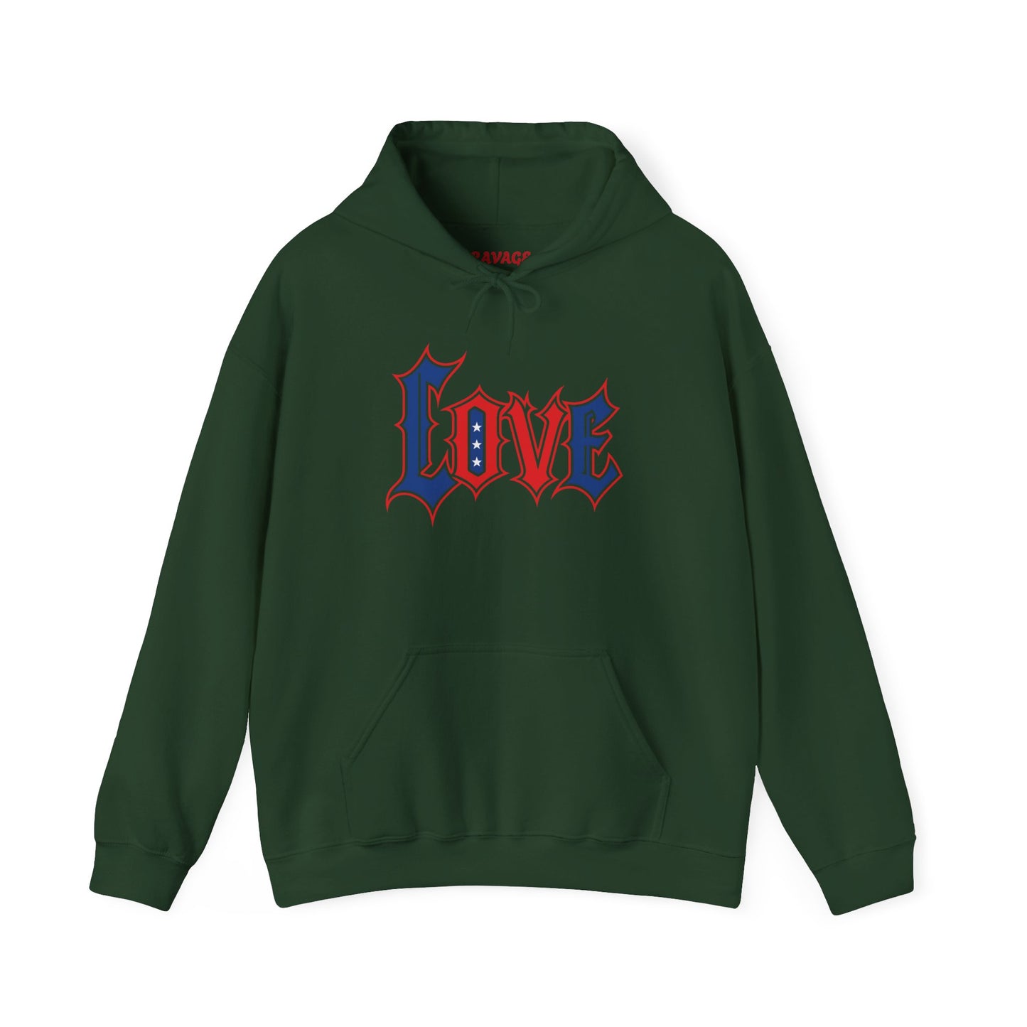 Unisex Hooded Sweatshirt with 'LOVE' Design - Cozy Gift for Friends, Valentine's Day, Casual Wear, Relaxation, Everyday Use