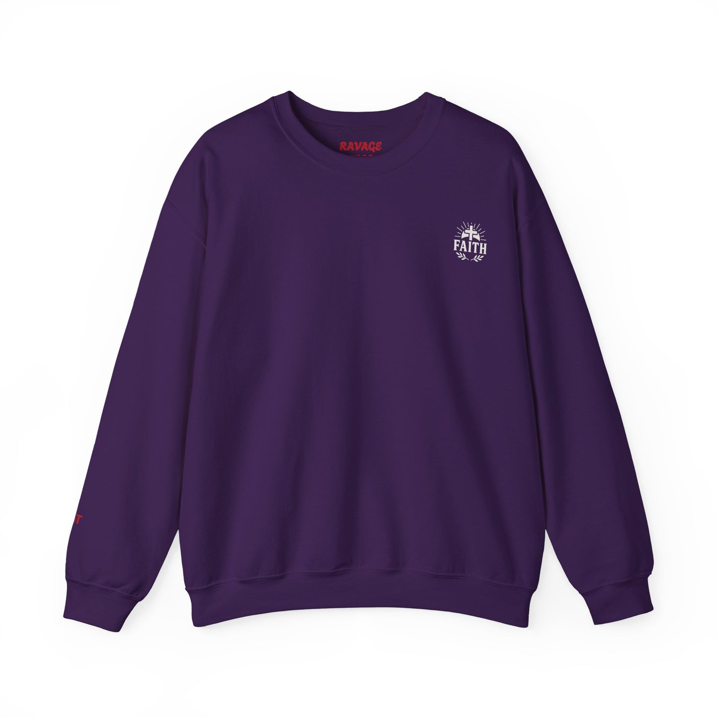 Pray First Worry Never Faith & Prayer Sweatshirt - Unisex Crewneck