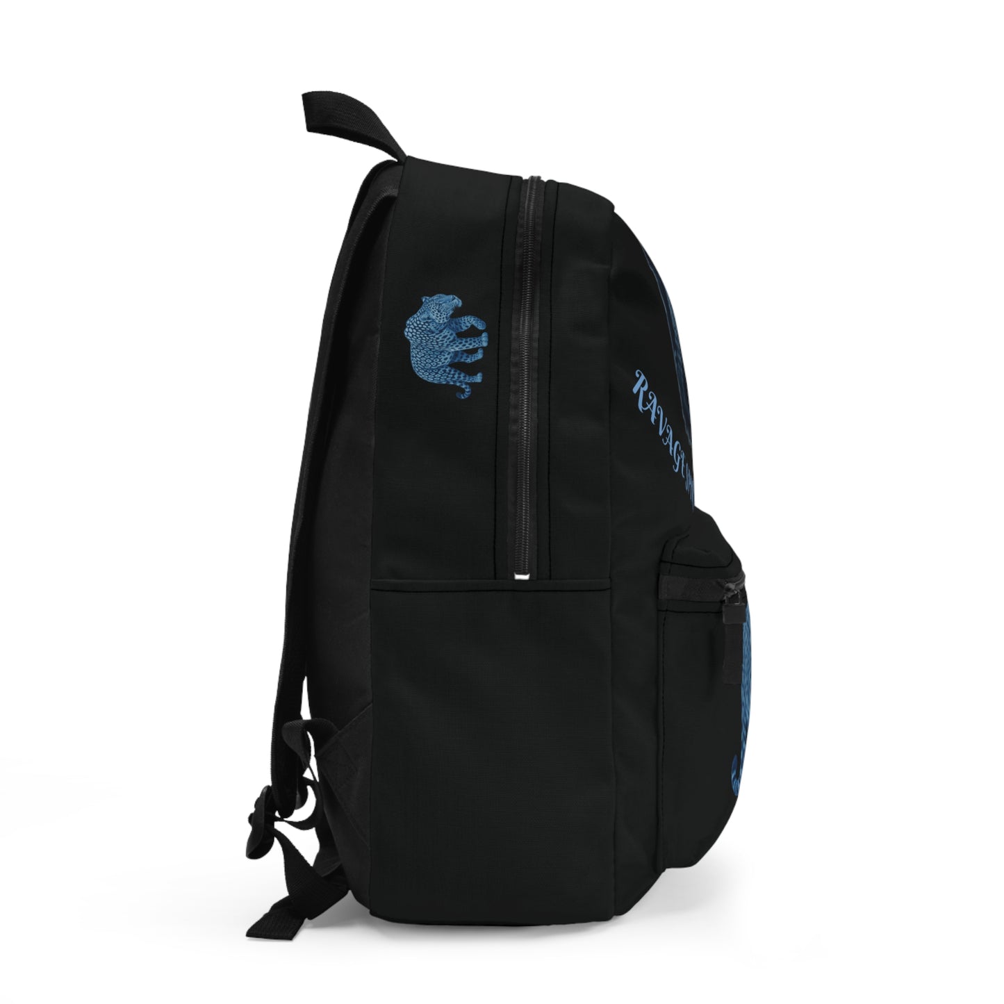 Ravage Spirit-Untamed Soul- Backpack featuring Untamed Leopard Design - Ideal for Nature Lovers, Back to School, Travel, and Adventure
