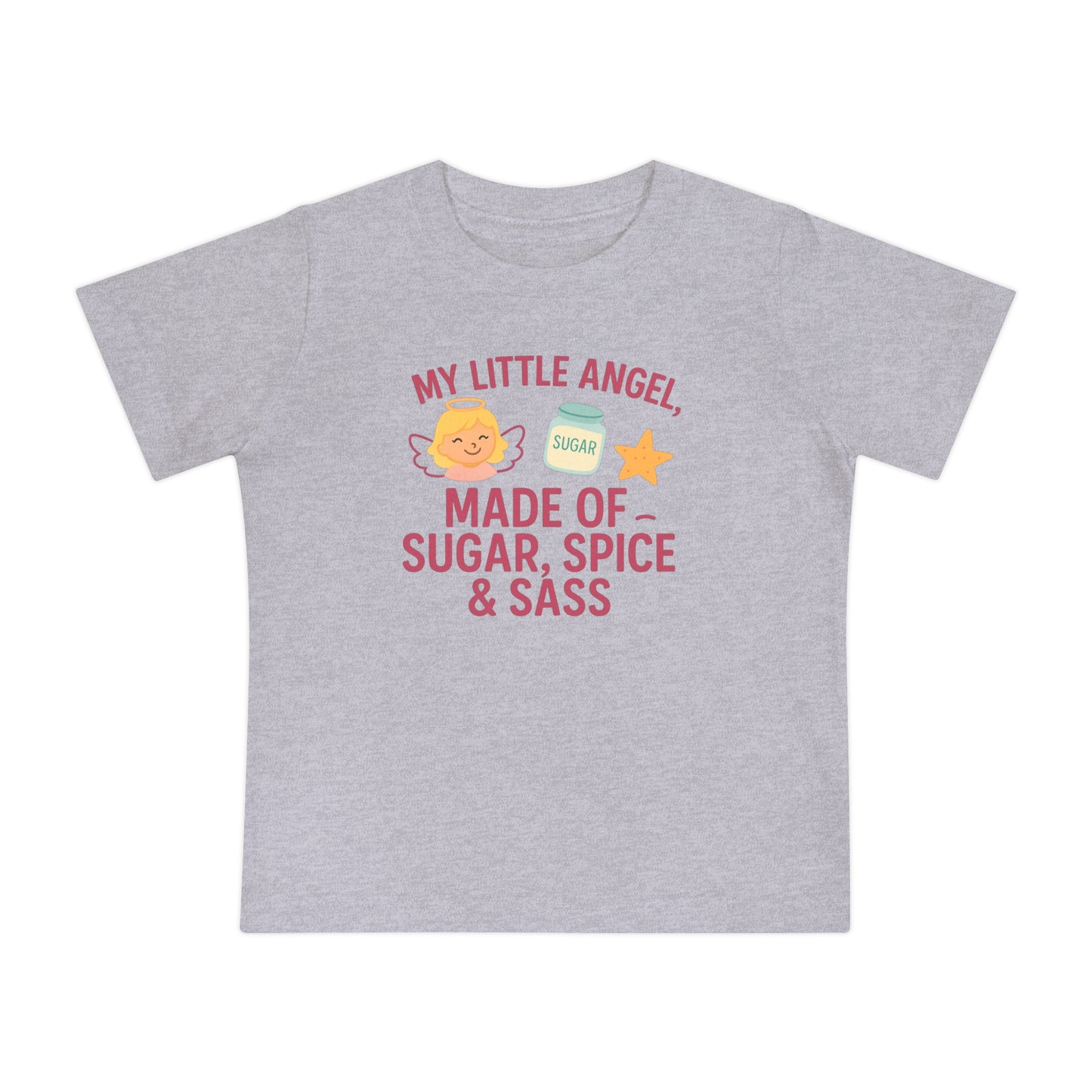 Sugar, Spice & Sass Baby T-Shirt, Cute Baby Shirt, Infant Tee, Baby Shower Gift, Toddler T-Shirt, Girl's Birthday Outfit