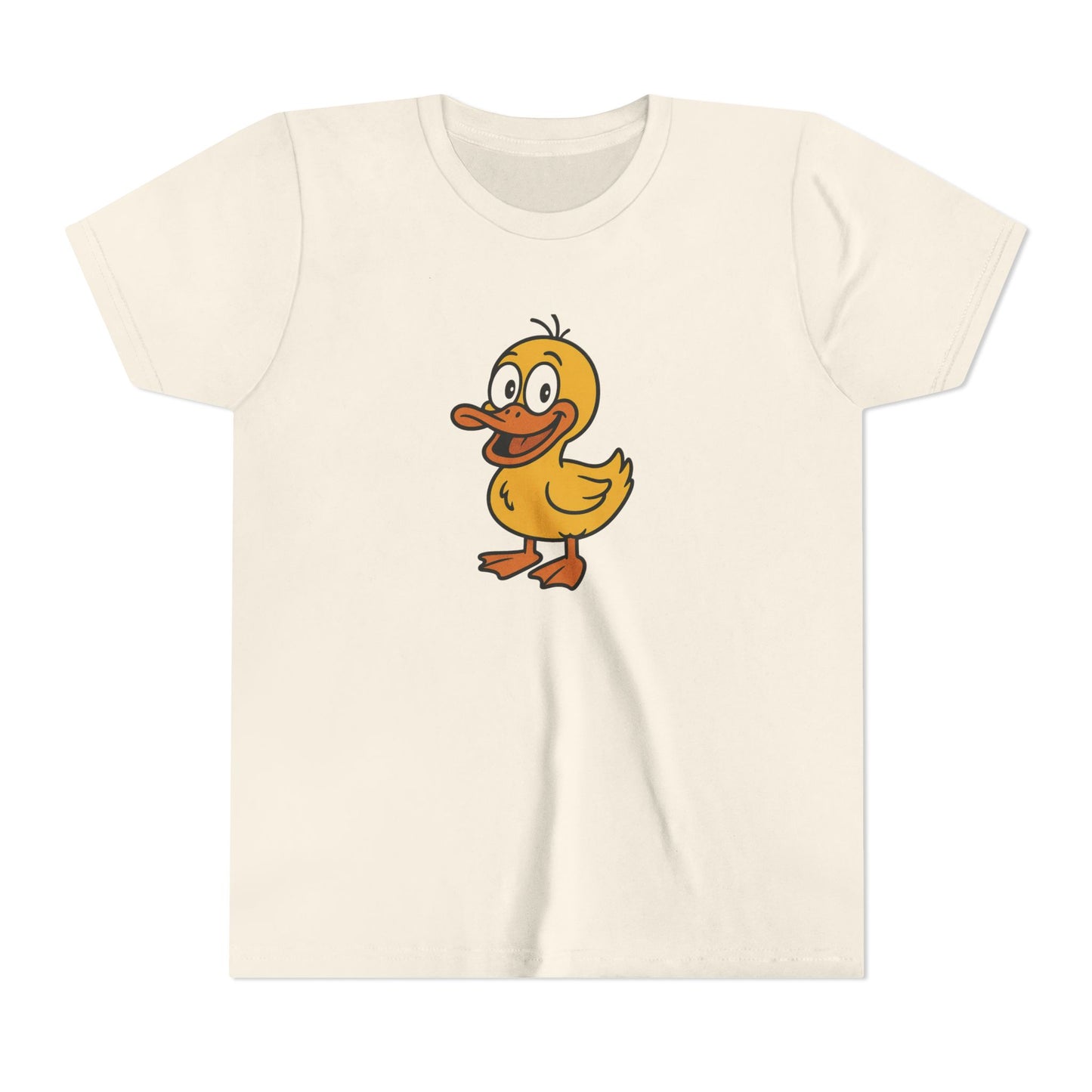 Adorable Duck Youth T-Shirt | Funny Kids Graphic Tee, Animal Print Shirt, Birthday Gift, Summer Outfit