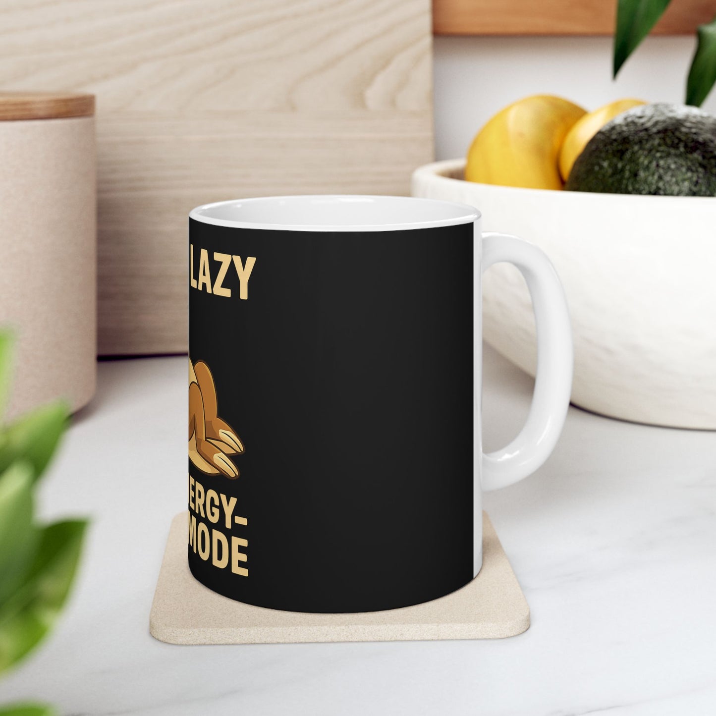 Funny Sloth Mug - I'm Not Lazy, Coffee Lover Gift, Humor Gift, Office Mug, Energy Saving Mode Cup