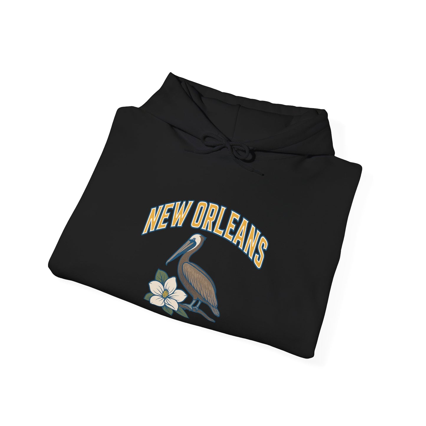NEW ORLEANS -THE BIG EASY Unisex Hoodie – Cozy Sweatshirt, Casual Travel Souvenir, Relaxed Streetwear Gift for Nature & City Lovers