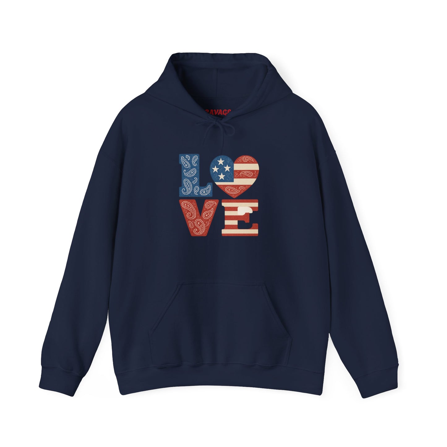 Unisex Hooded Sweatshirt with 'LOVE' Design - Cozy Gift for Friends, Valentine's Day, Casual Wear, Relaxation, Everyday Use