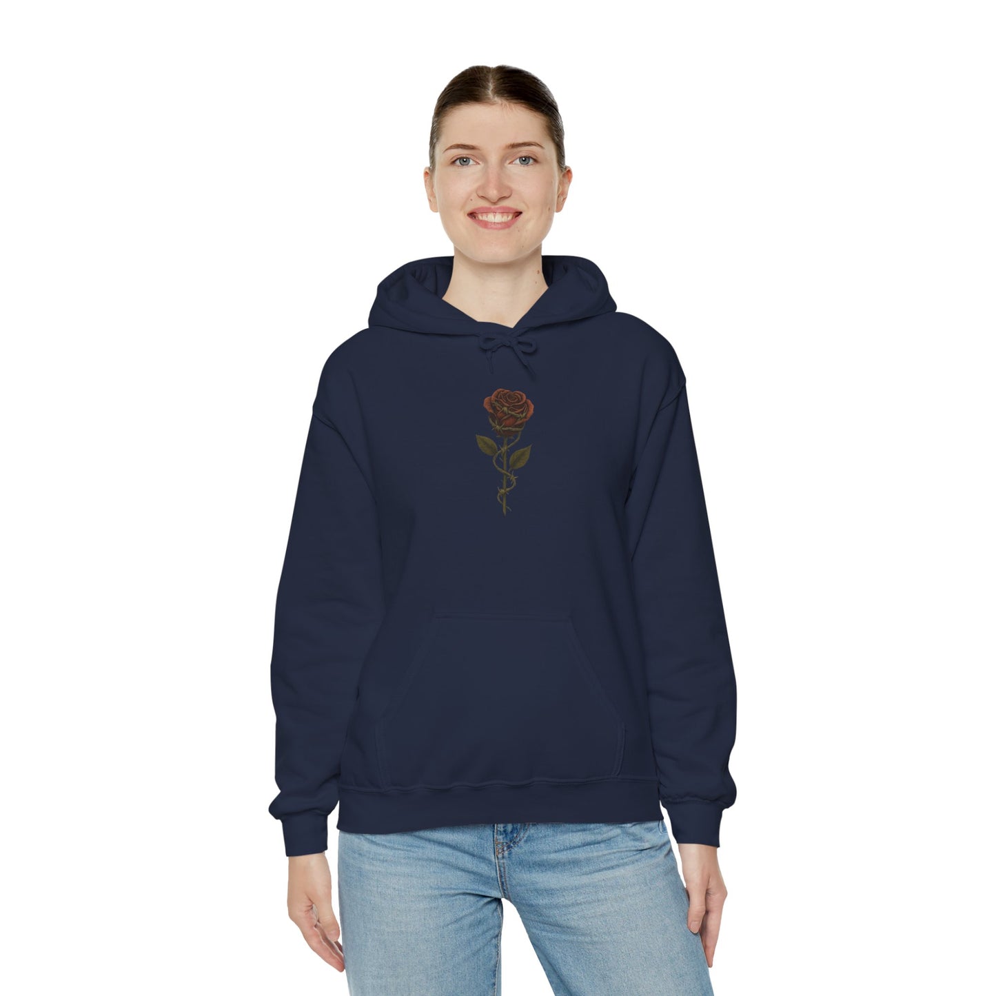 PRETTY WEARS THE CROWN Graphic Hoodie – Unisex Pullover Sweatshirt for Nature Lovers | Cozy Streetwear for Spring, Casual Wear & Eco-Friendly Gifts