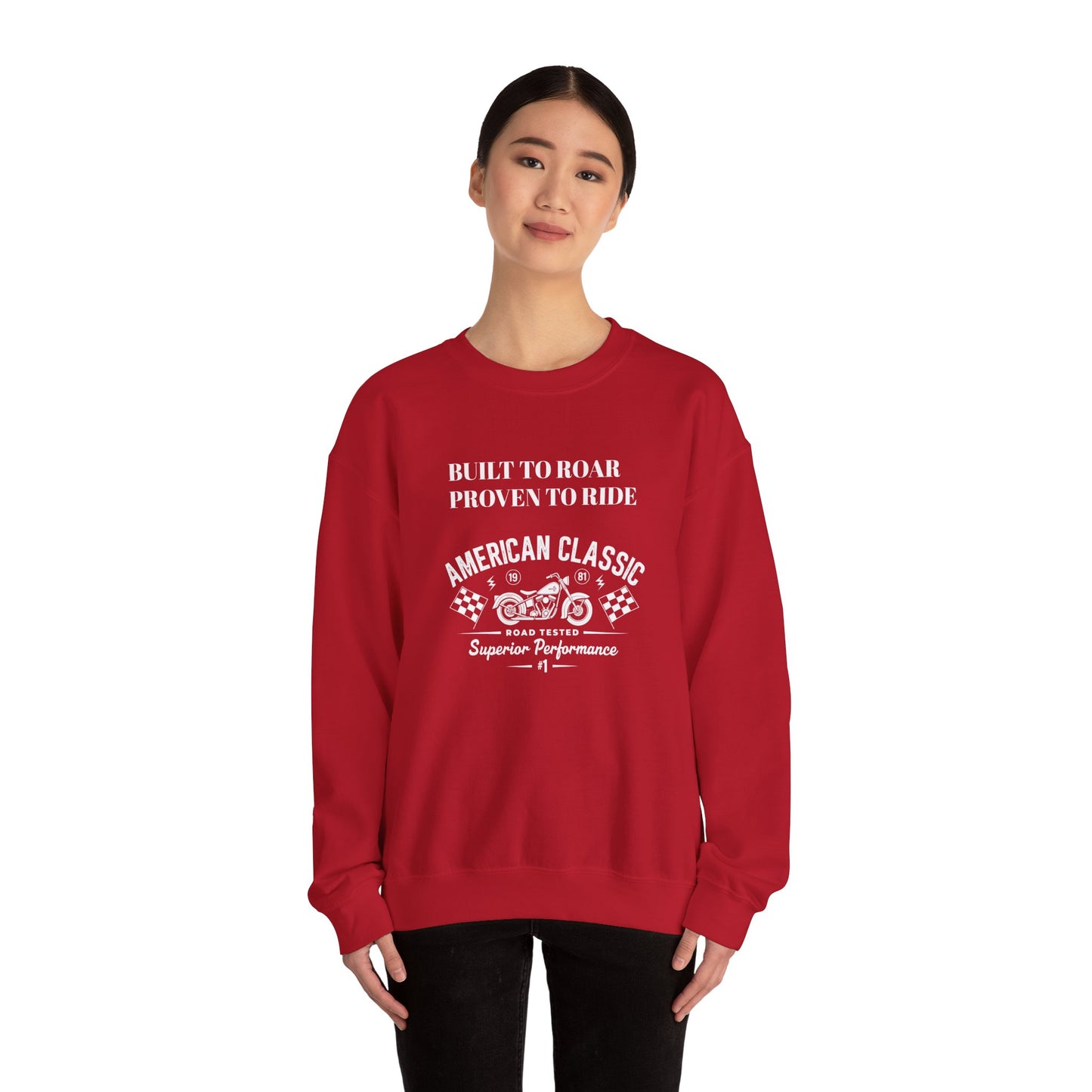 American Classic Cozy Unisex Sweatshirt for All Seasons, Casual Wear
