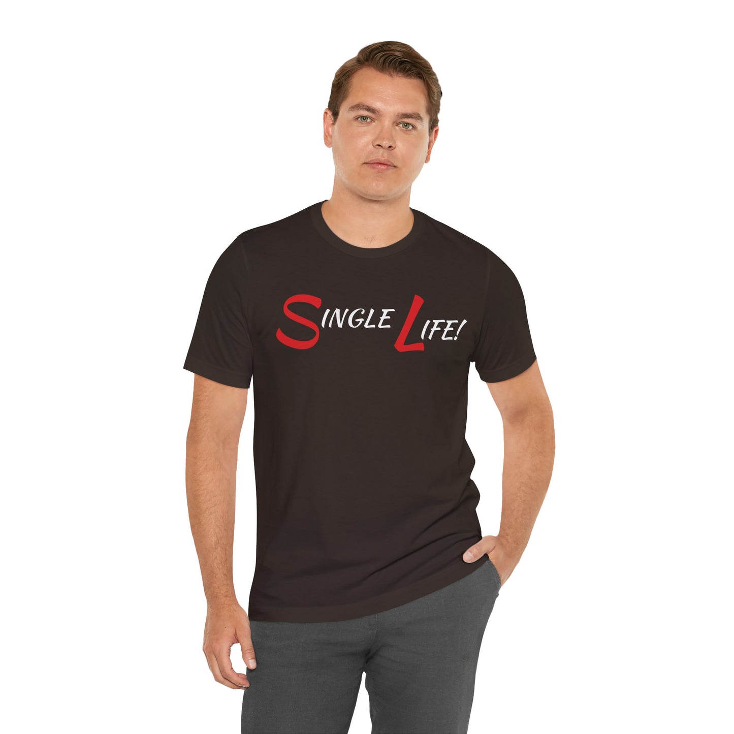 Fun & Playful Single Life Tee – Quirky Casual Shirt for Summer, Friendship Celebrations & Gifts for Singles