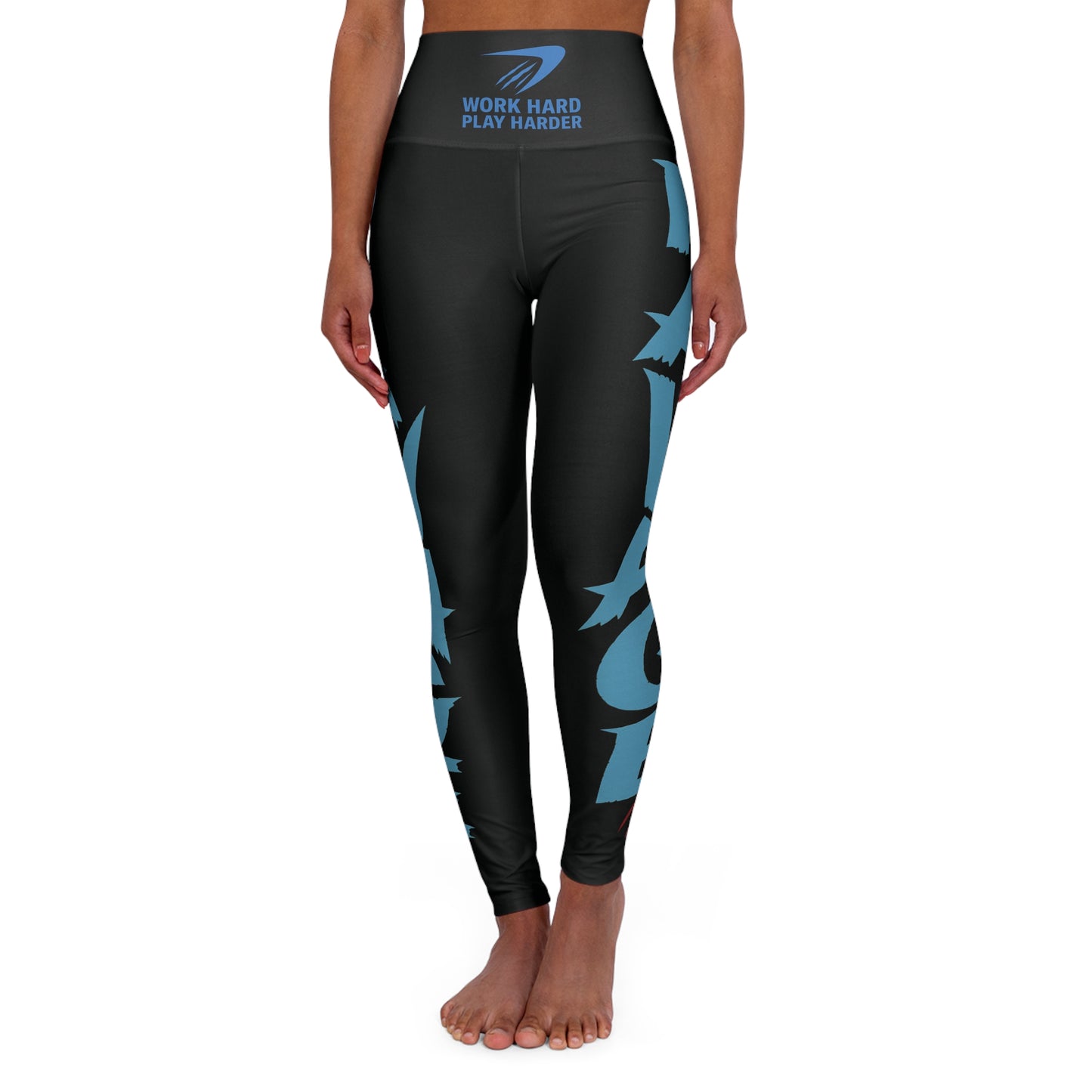 RAVAGE High Waisted Yoga Leggings – Stylish Workout Tights, Athletic Gym Apparel, Activewear for Fitness Enthusiasts and Yoga Lovers