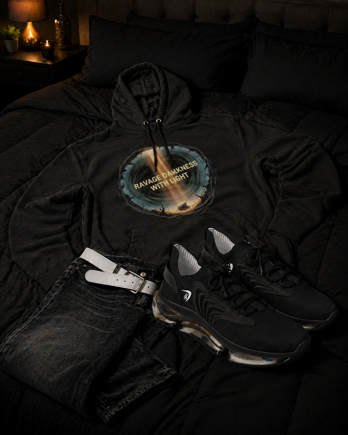 Ravage Darkness With Light Hoodie