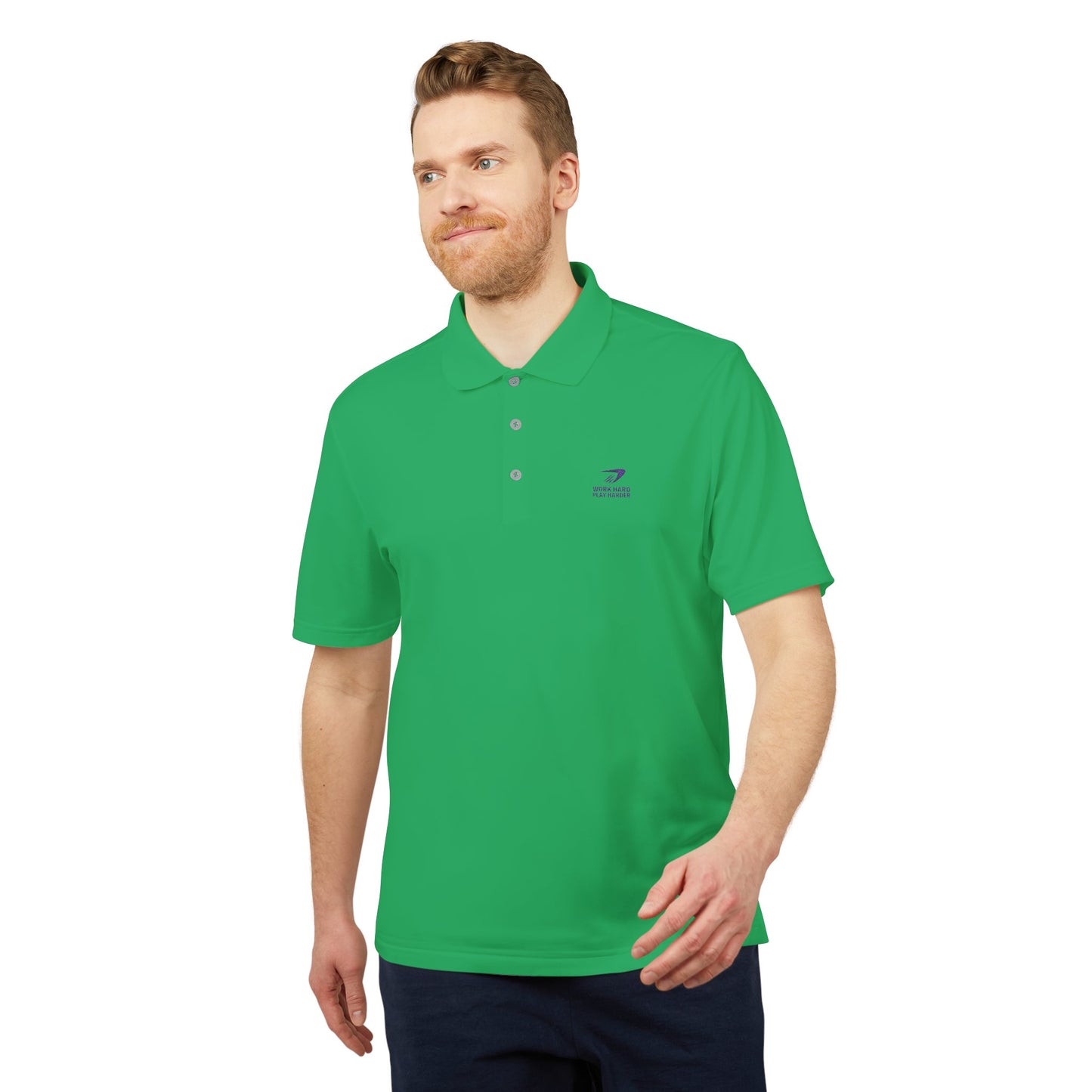 RAVAGE SPORT Adidas Unisex Performance Polo – Moisture-Wicking Athletic Shirt for Men & Women | Activewear for Sports, Summer Style, Team Events & Fitness Gifts
