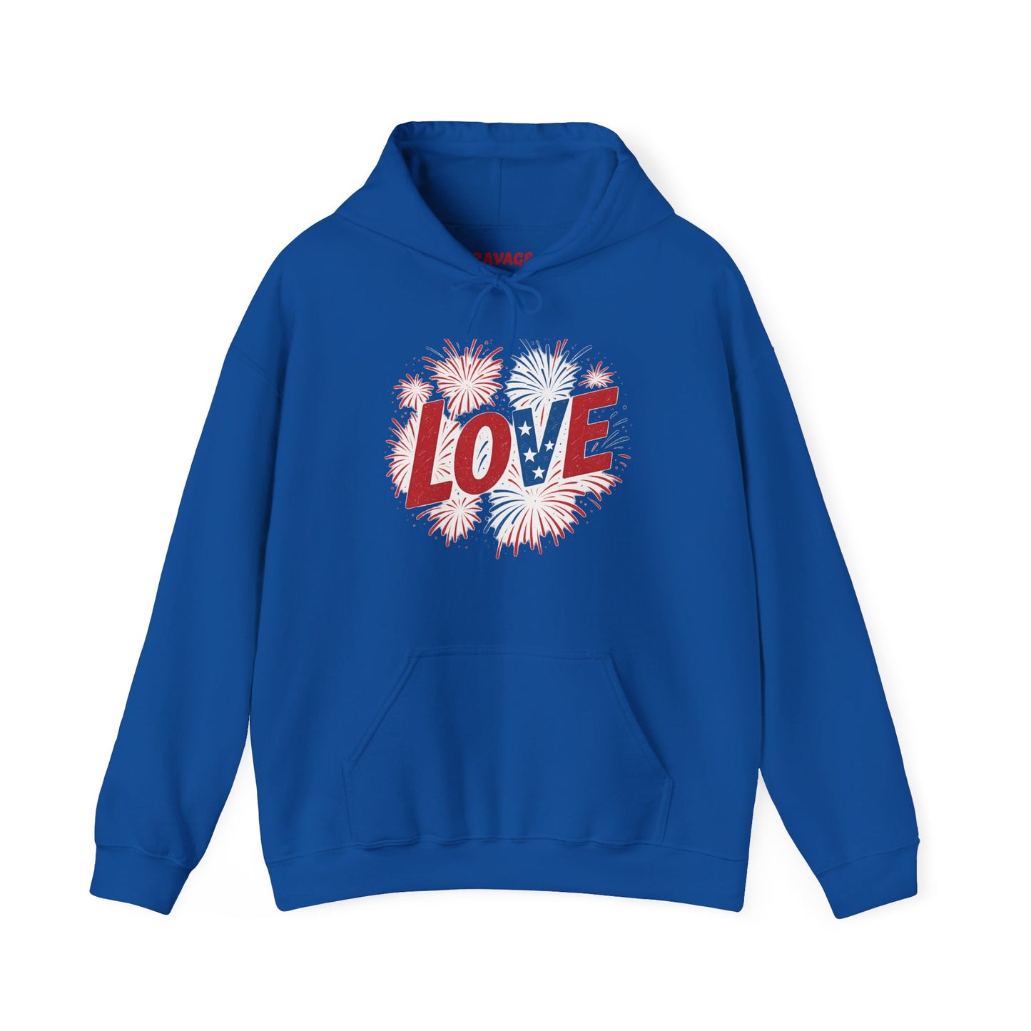 Unisex Hooded Sweatshirt with 'LOVE' Design - Cozy Gift for Friends, Valentine's Day, Casual Wear, Relaxation, Everyday Use