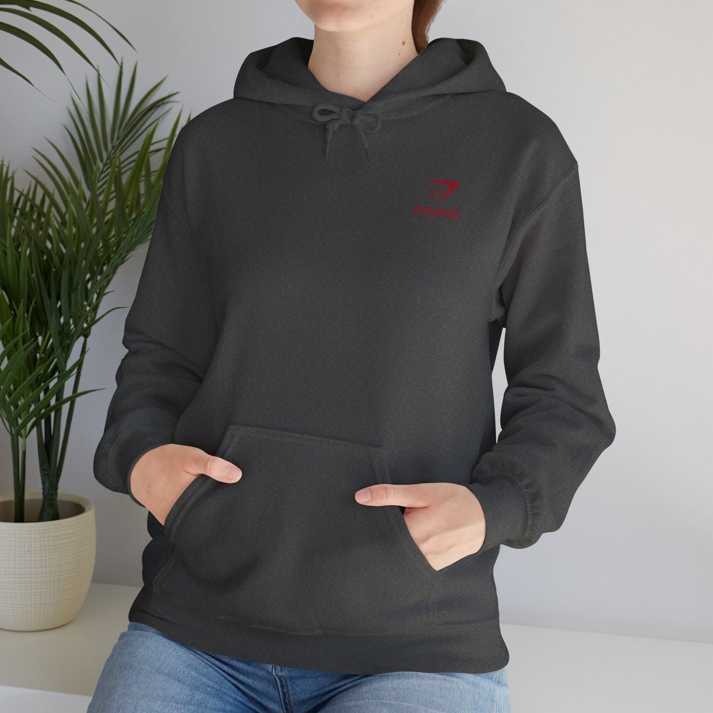 Unleash the Ravage Within Hoodie, Motivational Sweatshirt for Fitness Lovers, Cozy Hoodie for Gym, Gift for Athletes, Unisex Sweatshirt
