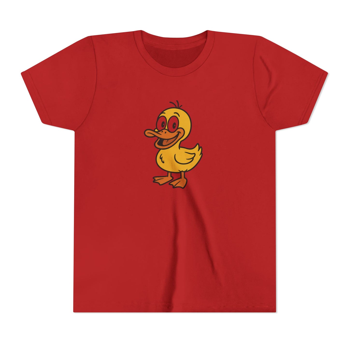 Adorable Duck Youth T-Shirt | Funny Kids Graphic Tee, Animal Print Shirt, Birthday Gift, Summer Outfit