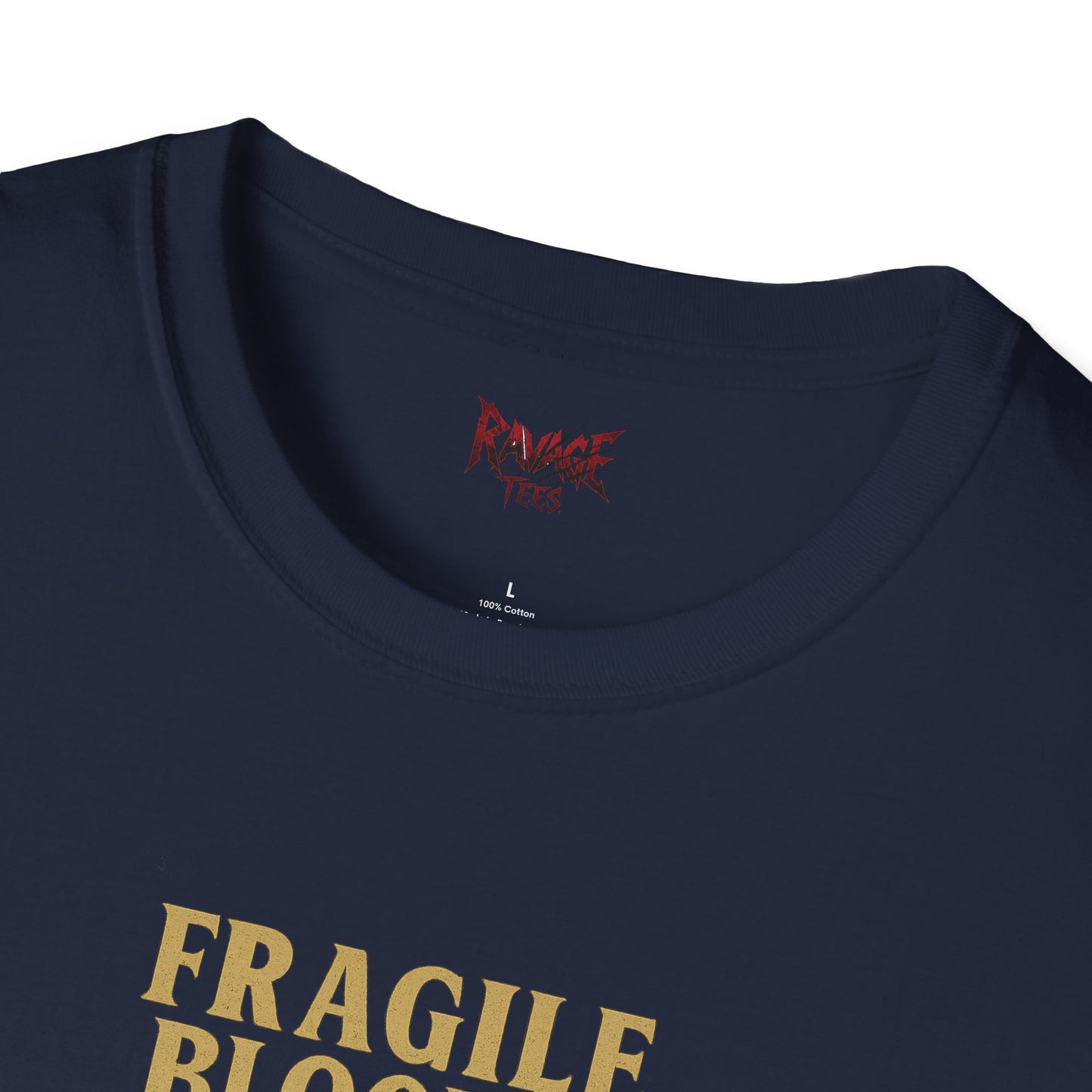 FRAGILE BLOOM FATAL TOUCH Graphic T-Shirt – Unisex Tee | Eco-Friendly Nature Shirt for Summer Style, Casual Wear & Gifts for Nature Lovers