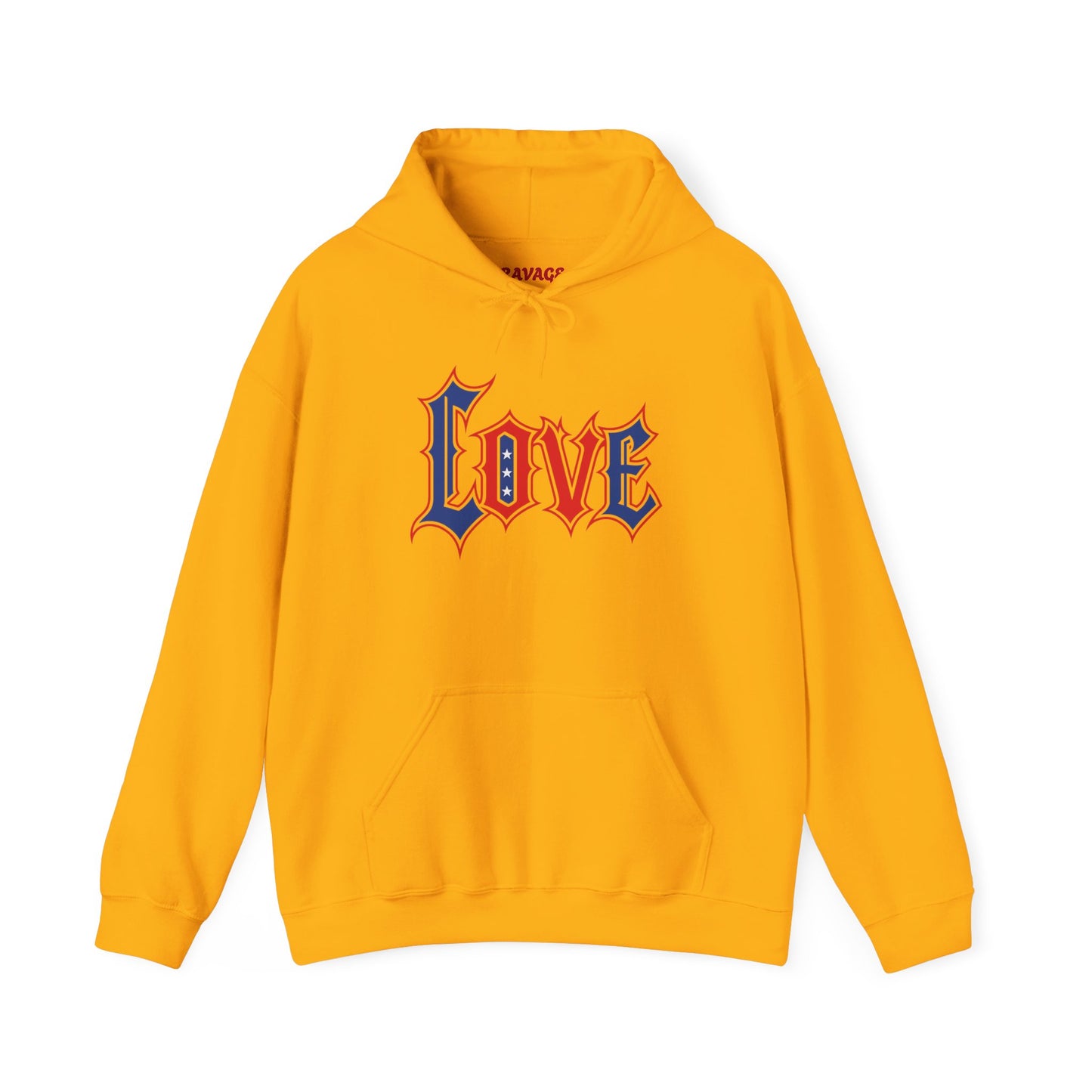 Unisex Hooded Sweatshirt with 'LOVE' Design - Cozy Gift for Friends, Valentine's Day, Casual Wear, Relaxation, Everyday Use