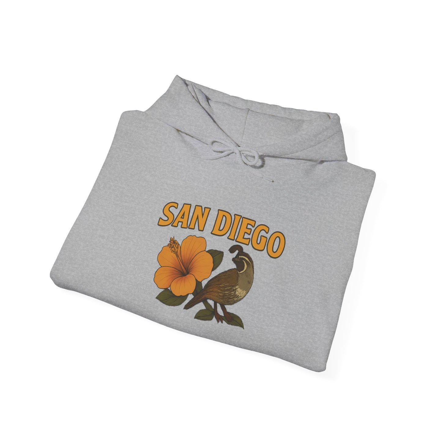 SAN DIEGO Unisex Hoodie – Cozy Sweatshirt, Casual Travel Souvenir, Relaxed Streetwear Gift for Nature & City Lovers