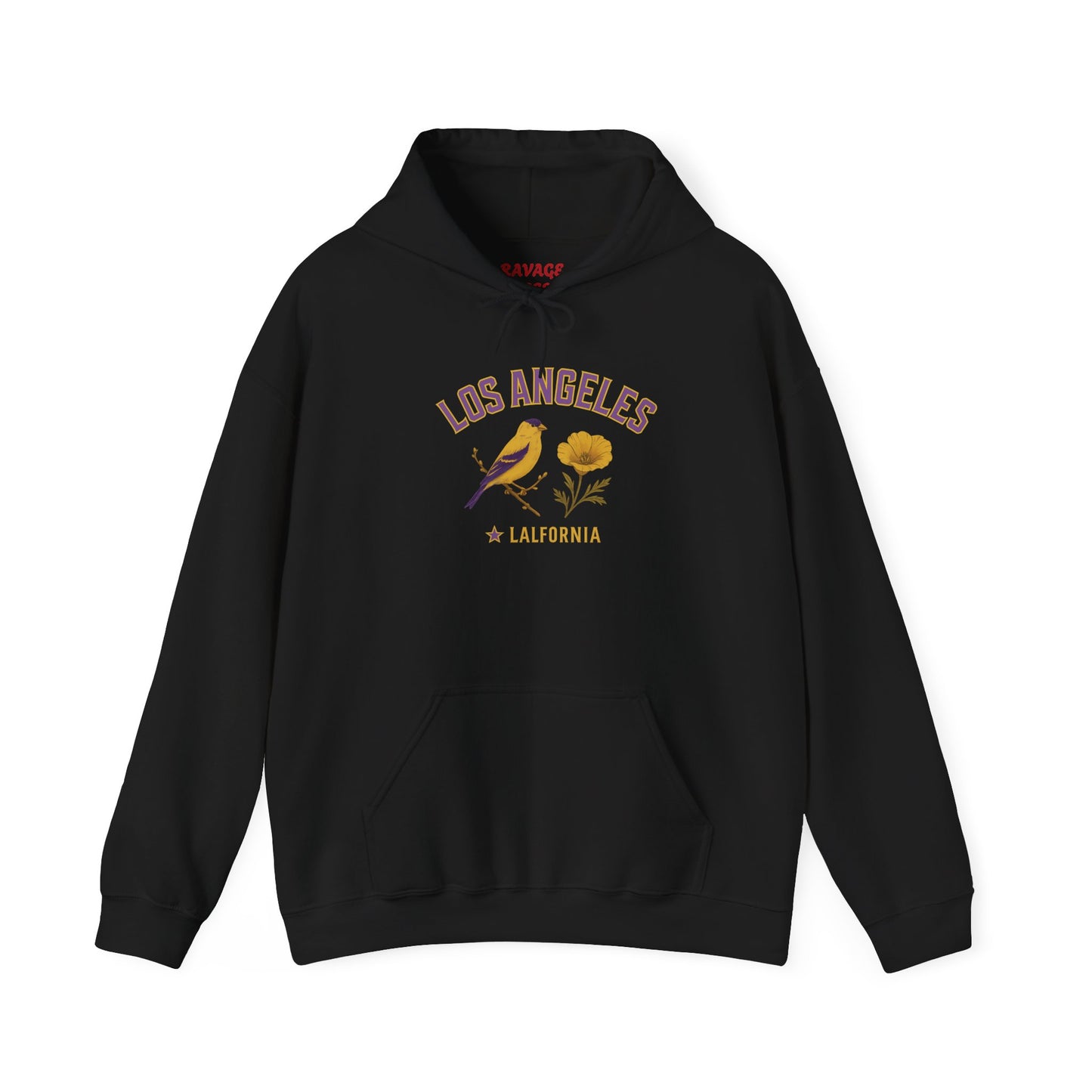 LOS ANGELES Vintage Hoodie | Retro Style Hooded Sweatshirt, Cozy Fall & Winter Wear, Travel Gift for Atlanta Lovers