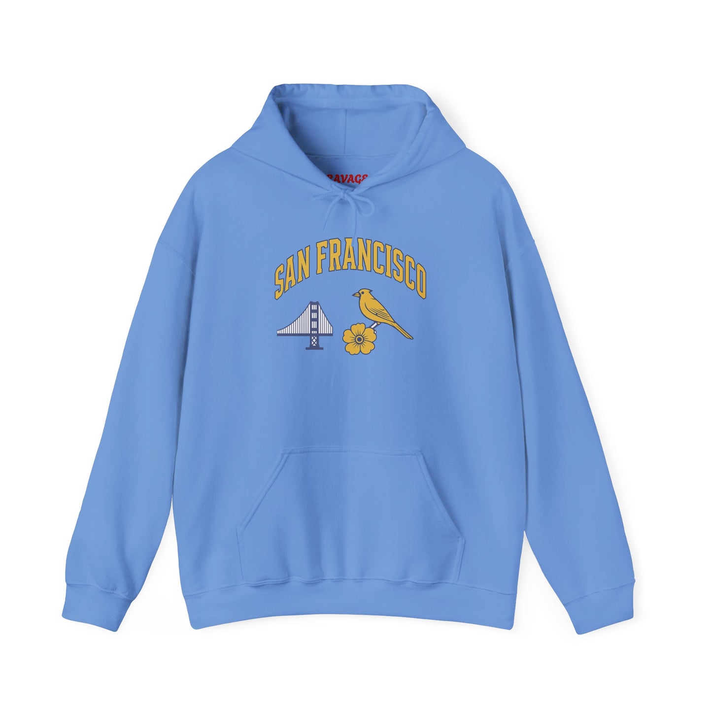 SAN FRANCISCO Unisex Hoodie – Cozy Sweatshirt, Casual Travel Souvenir, Relaxed Streetwear Gift for Nature & City Lovers
