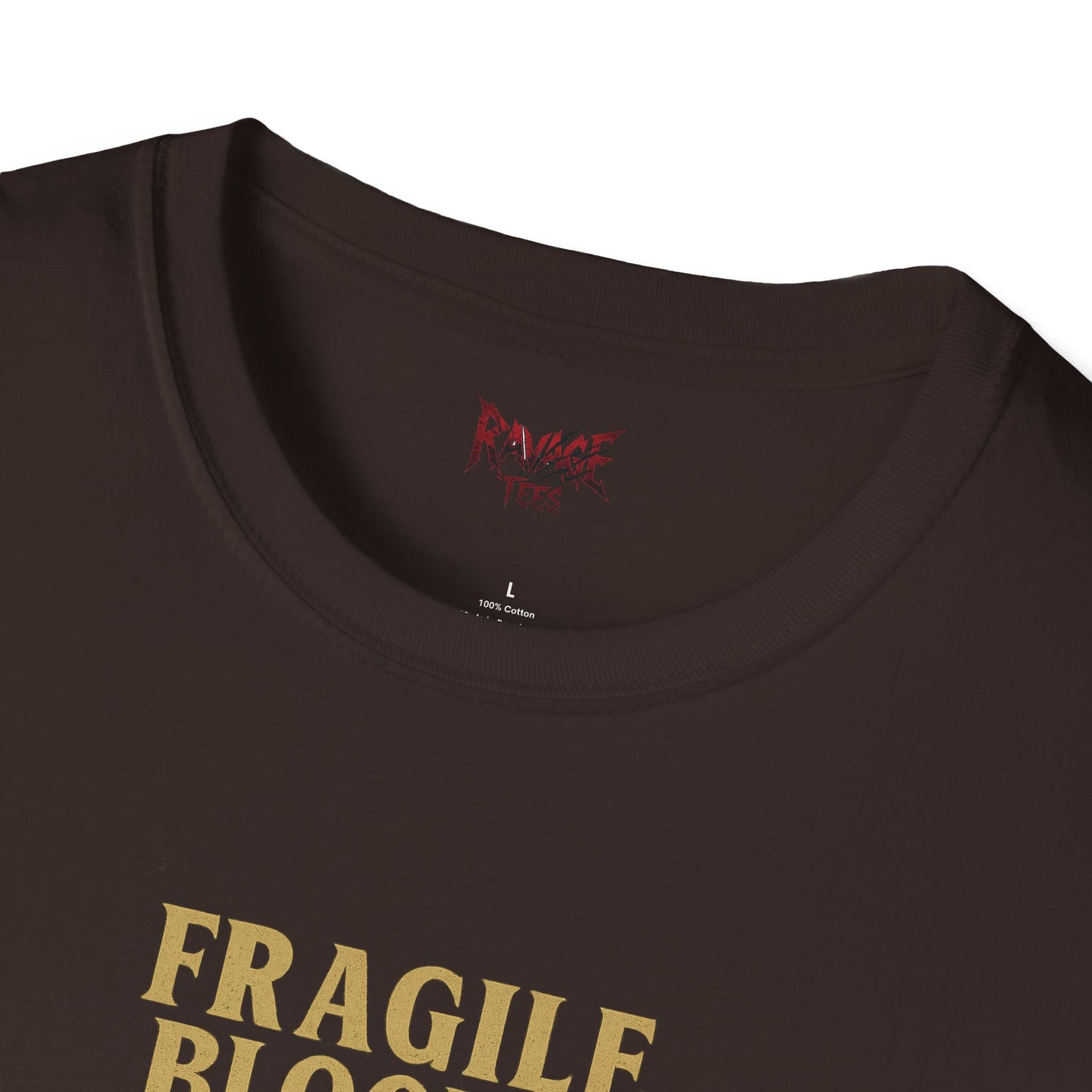 FRAGILE BLOOM FATAL TOUCH Graphic T-Shirt – Unisex Tee | Eco-Friendly Nature Shirt for Summer Style, Casual Wear & Gifts for Nature Lovers