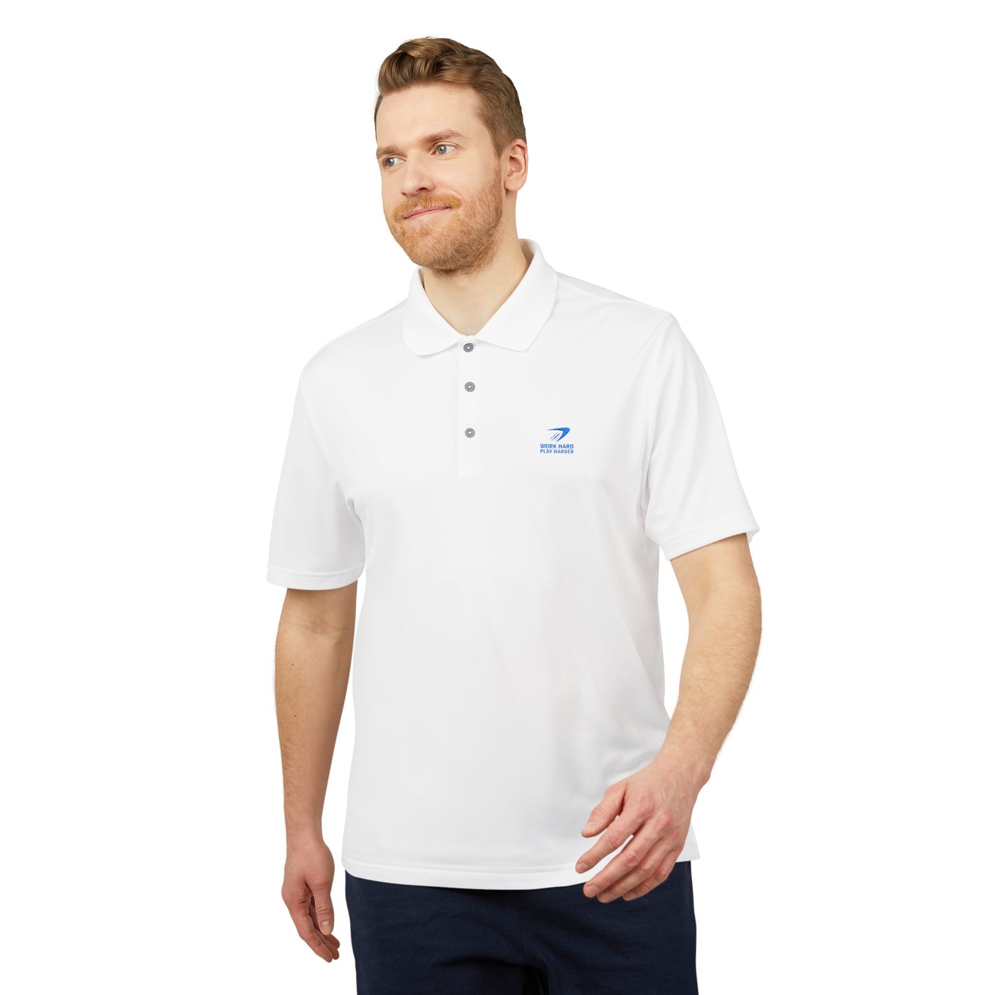 RAVAGE SPORT Adidas Unisex Performance Polo – Moisture-Wicking Athletic Shirt for Men & Women | Activewear for Sports, Summer Style, Team Events & Fitness Gifts