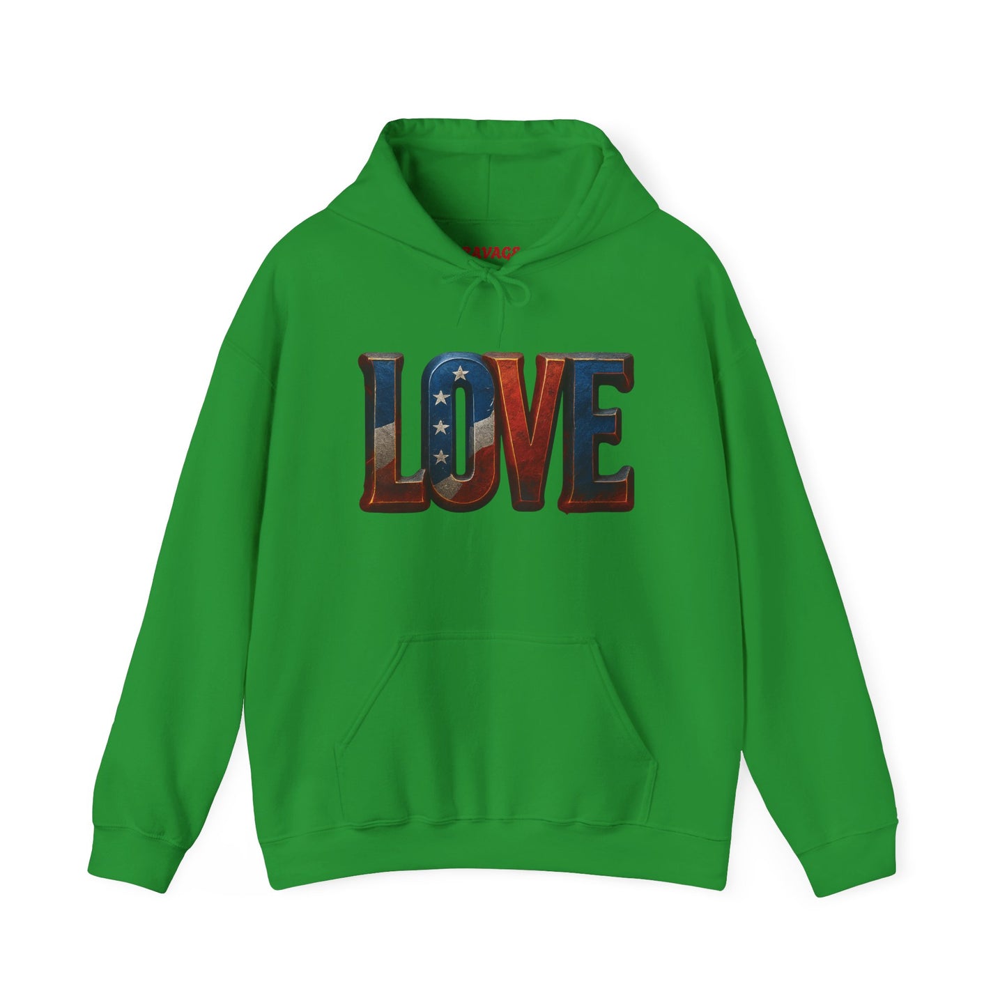 Unisex Hooded Sweatshirt with 'LOVE' Design - Cozy Gift for Friends, Valentine's Day, Casual Wear, Relaxation, Everyday Use